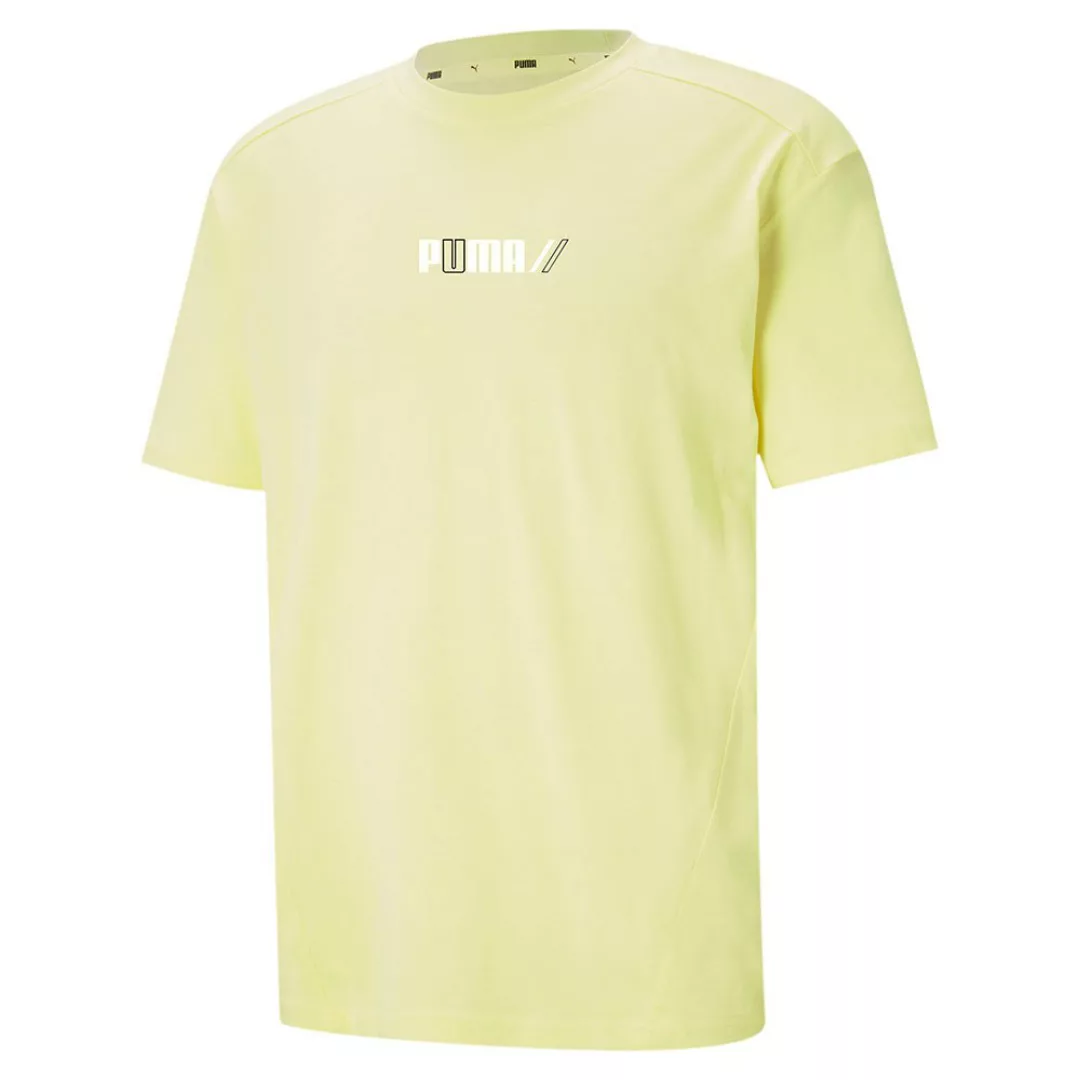 Puma Rad/cal Kurzarm T-shirt L Yellow Pear günstig online kaufen