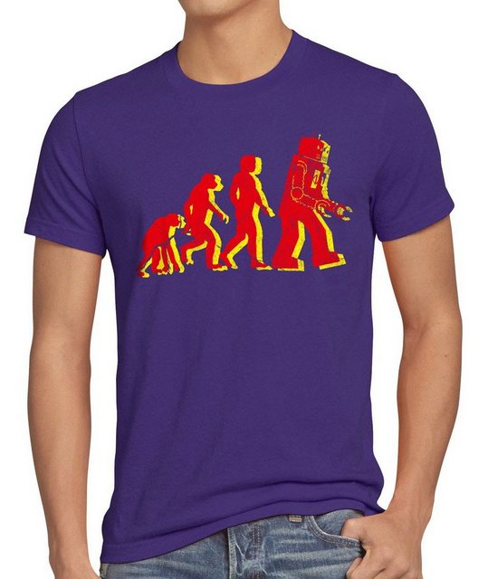 style3 T-Shirt Evolution the big bang theory sheldon cooper bazinga darwin günstig online kaufen