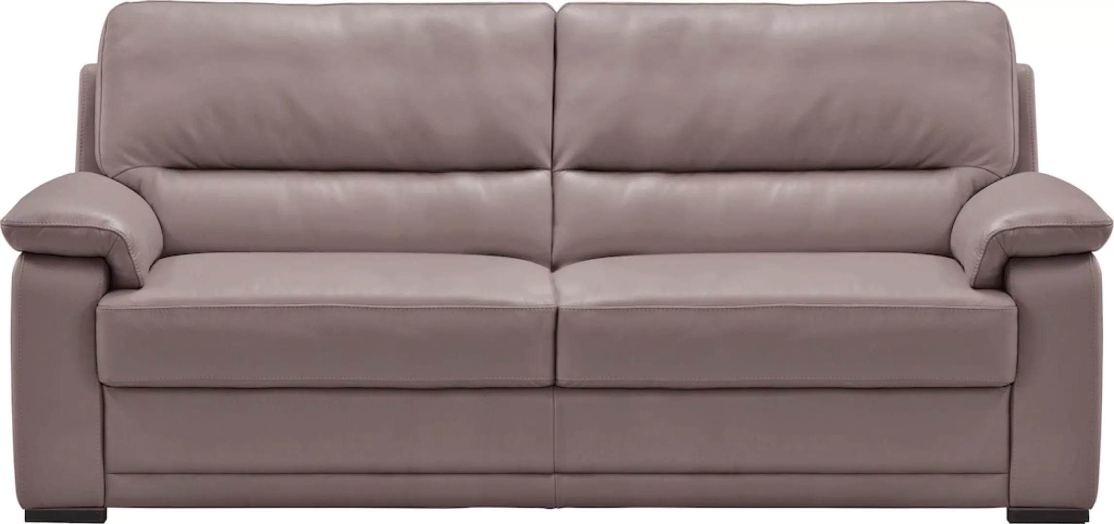 Egoitaliano 2,5-Sitzer "Doris, modernes Designersofa, Ledersofa mit erstkla günstig online kaufen