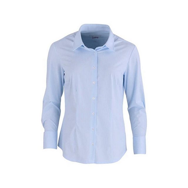 Hatico Langarmhemd blau regular fit (1-tlg) günstig online kaufen