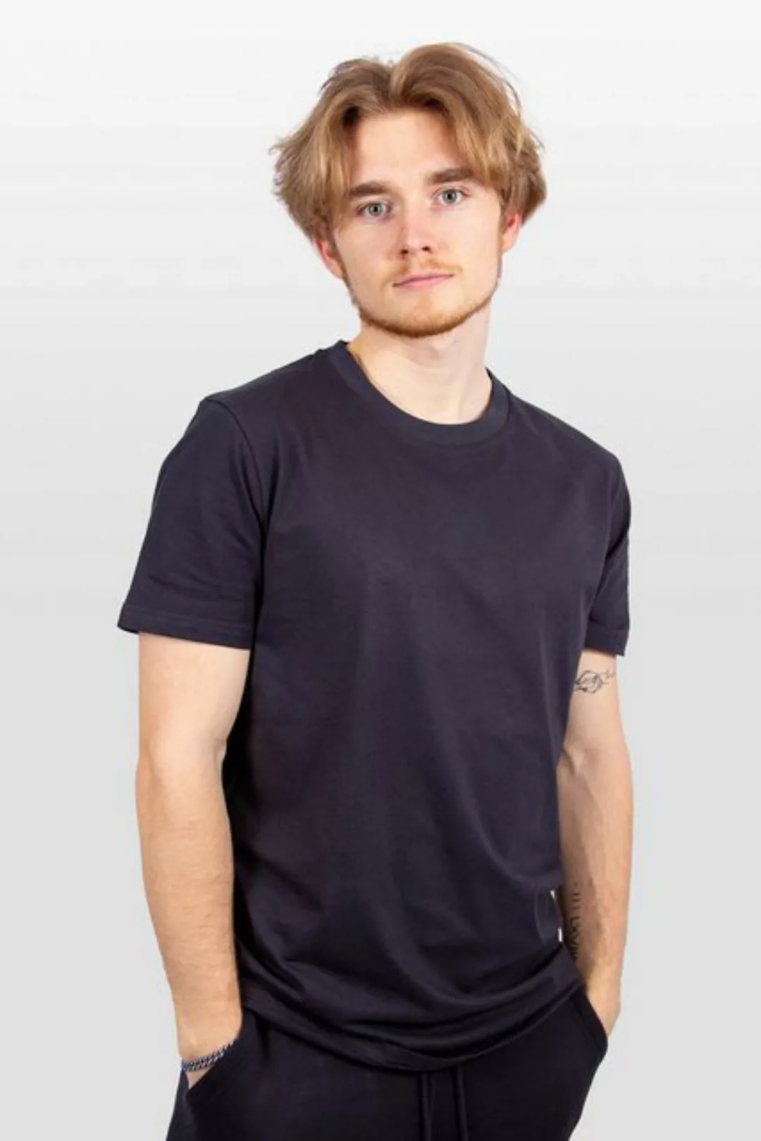 TheHeartFam T-Shirt Basic Nachhaltiges Bio-Baumwolle T-Shirt Classic Herren günstig online kaufen