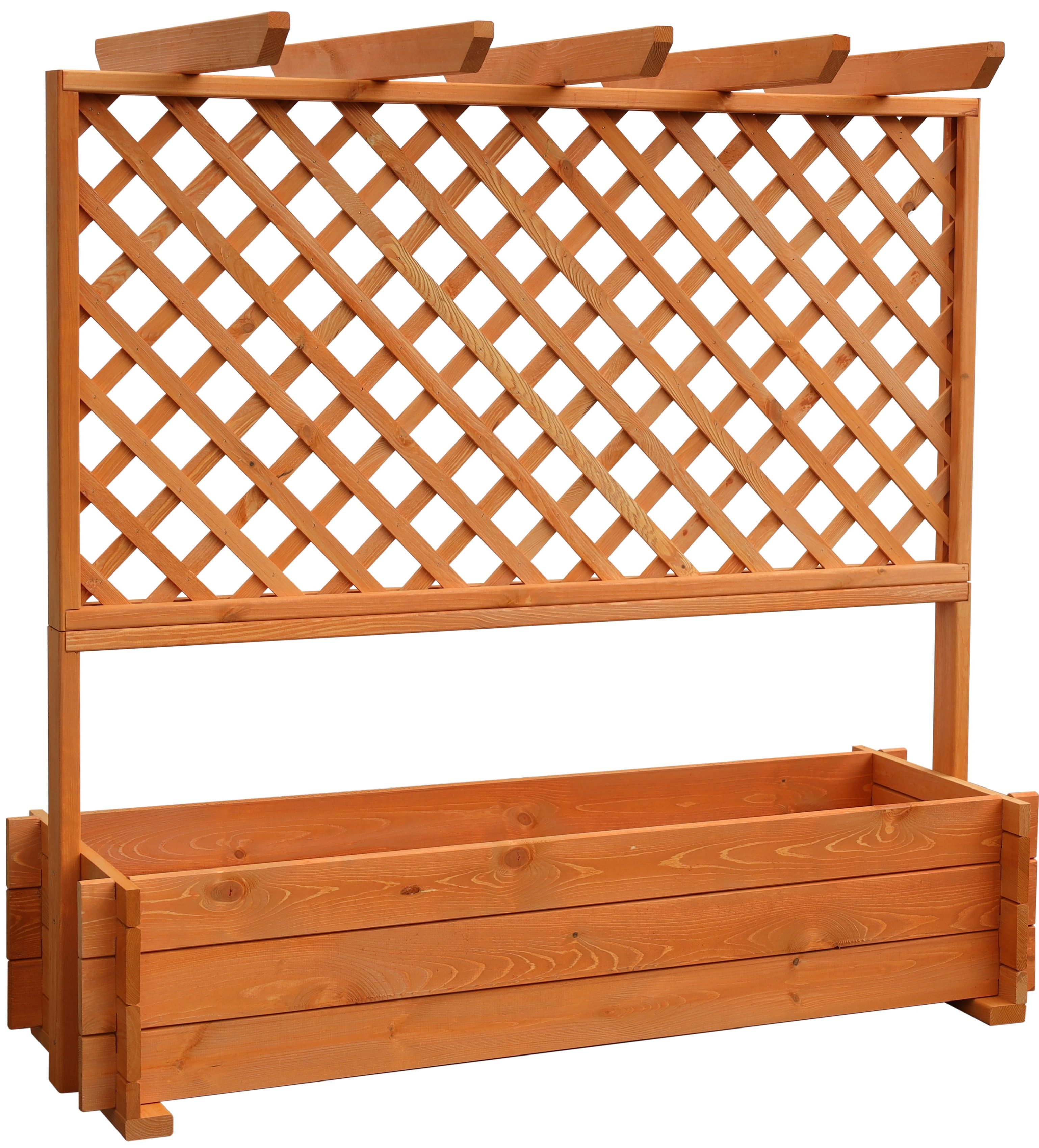 promadino Spalier, Pergola mit Pflanzkasten, BxTxH: 140x65x140 cm günstig online kaufen