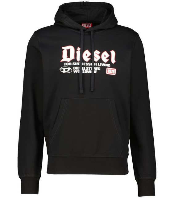 Diesel Sweatshirt Herren Hoodie S-GINN-HOOD-K45 Regular Fit (1-tlg) günstig online kaufen