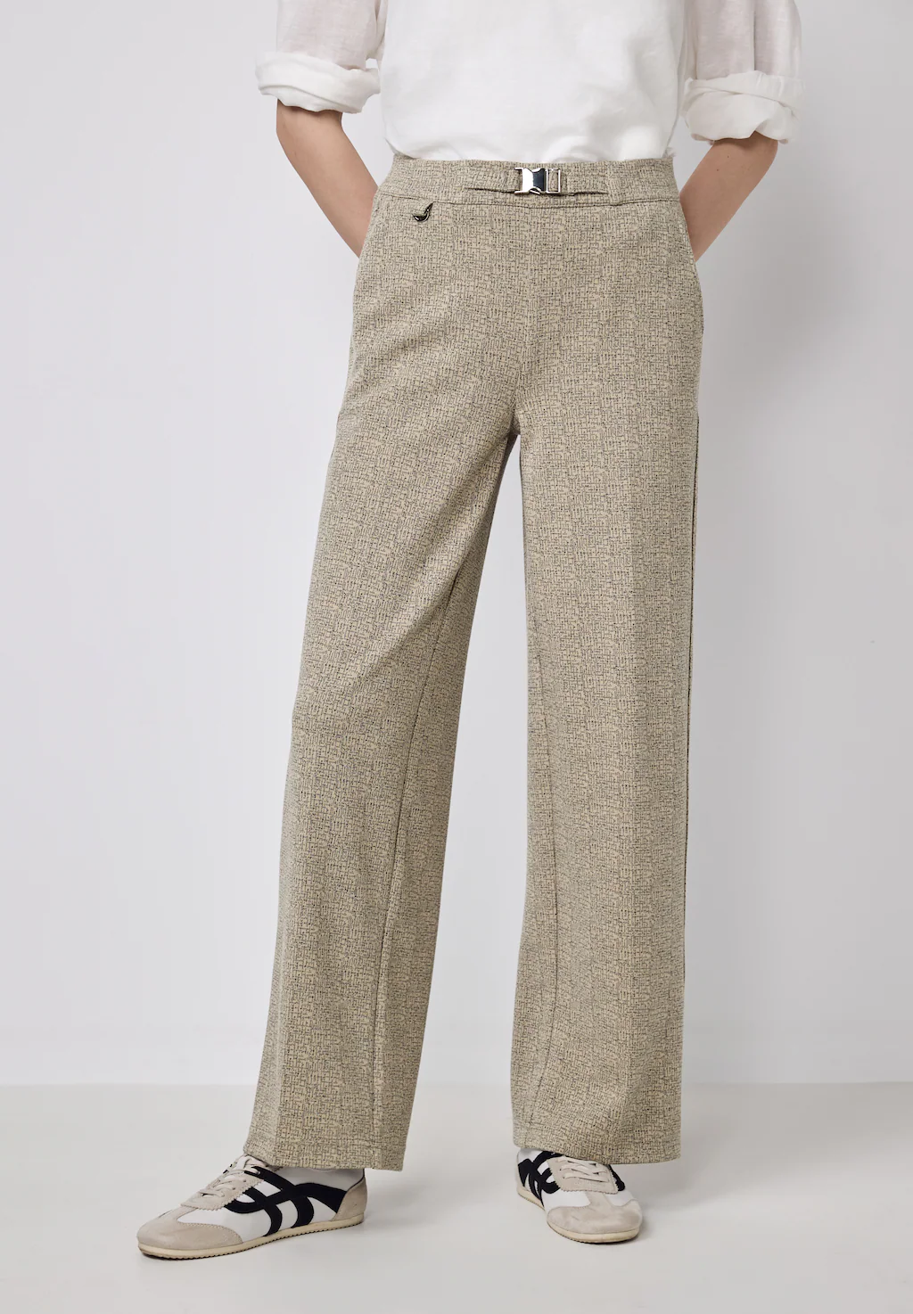 STREET ONE STUDIO Stoffhose, High Waist günstig online kaufen