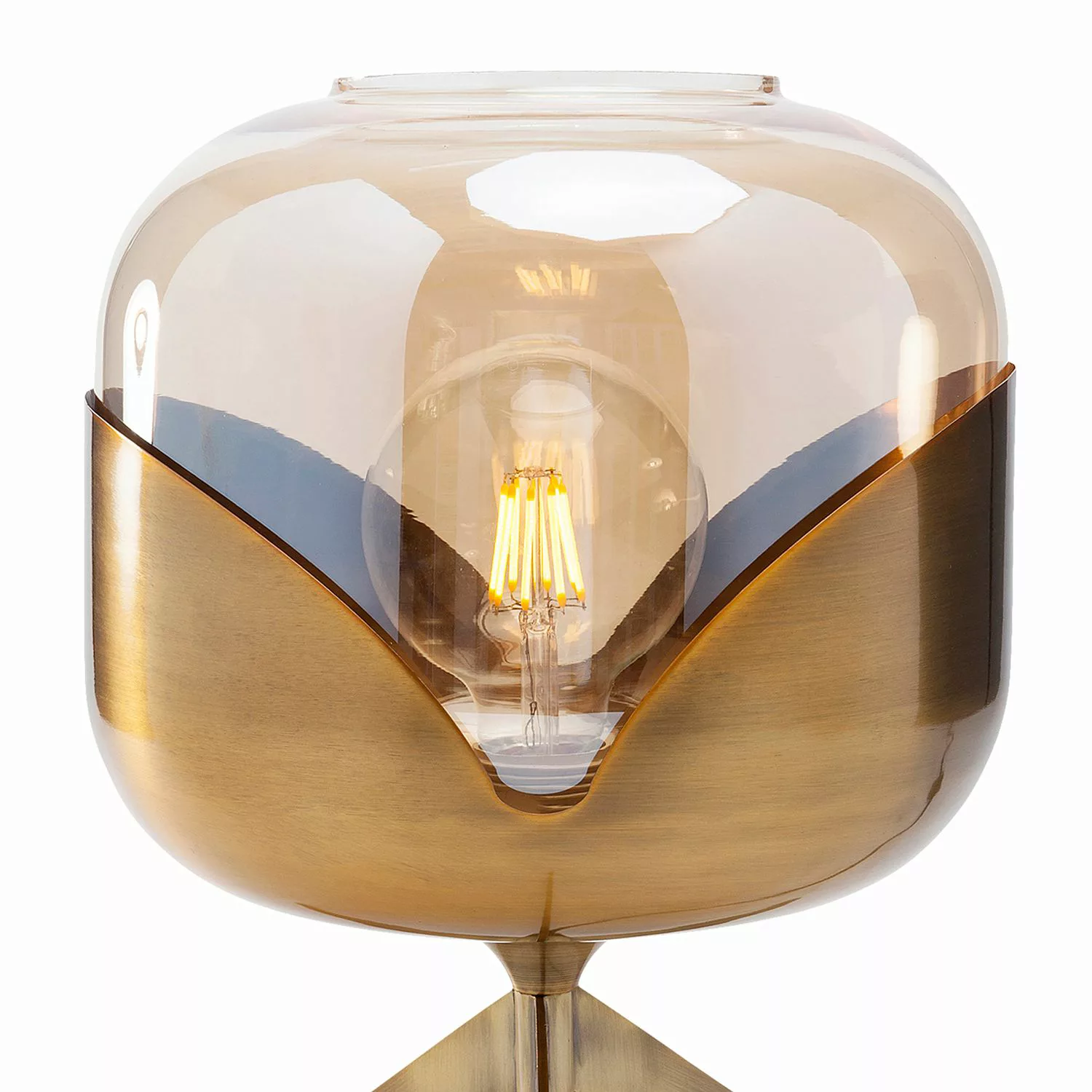 KARE Golden Goblet Ball Tischleuchte, messing günstig online kaufen
