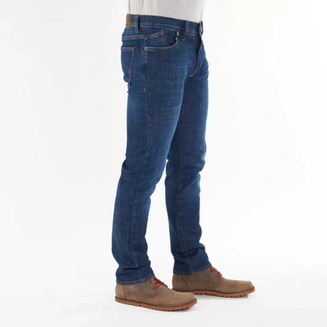 Slim Fit Jeans Slim Waves Mit Wascheffekt Aus Bio-baumwolle, Fair günstig online kaufen