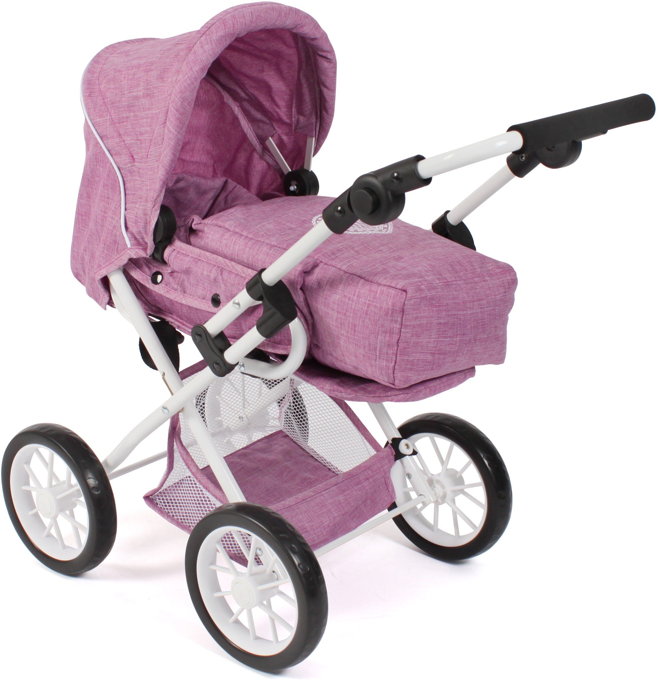 CHIC2000 Kombi-Puppenwagen Leni, Jeans Pink, mit günstig online kaufen