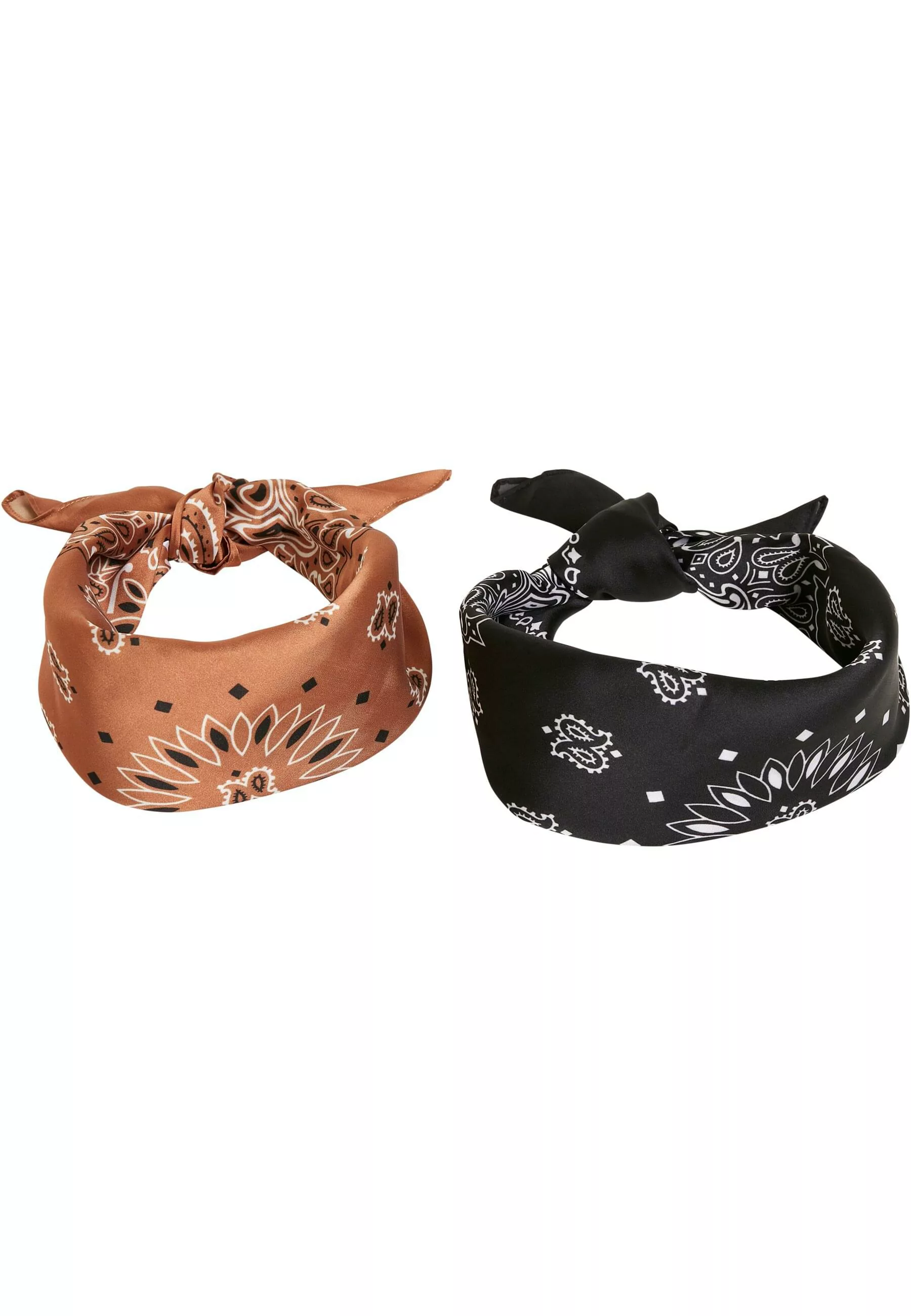 URBAN CLASSICS Loop "Urban Classics Unisex Satin Bandana 2-Pack" günstig online kaufen