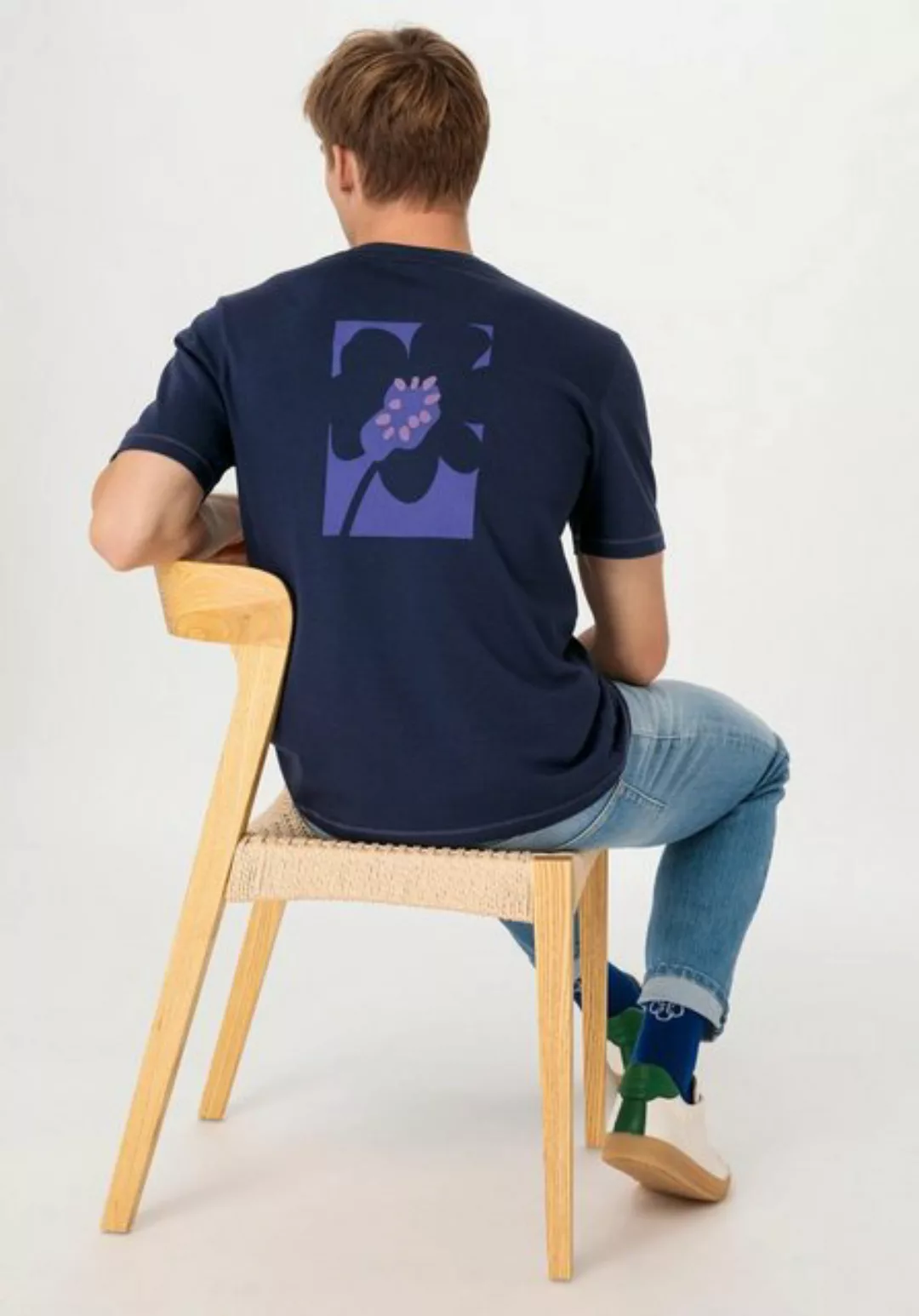 Hessnatur T-Shirt Relaxed aus reiner Bio-Baumwolle (1-tlg) günstig online kaufen