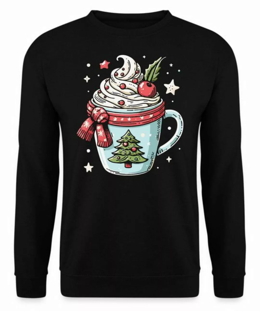Quattro Formatee Sweatshirt Heiße Schokolade - Weihnachten X-mas Weihnachts günstig online kaufen