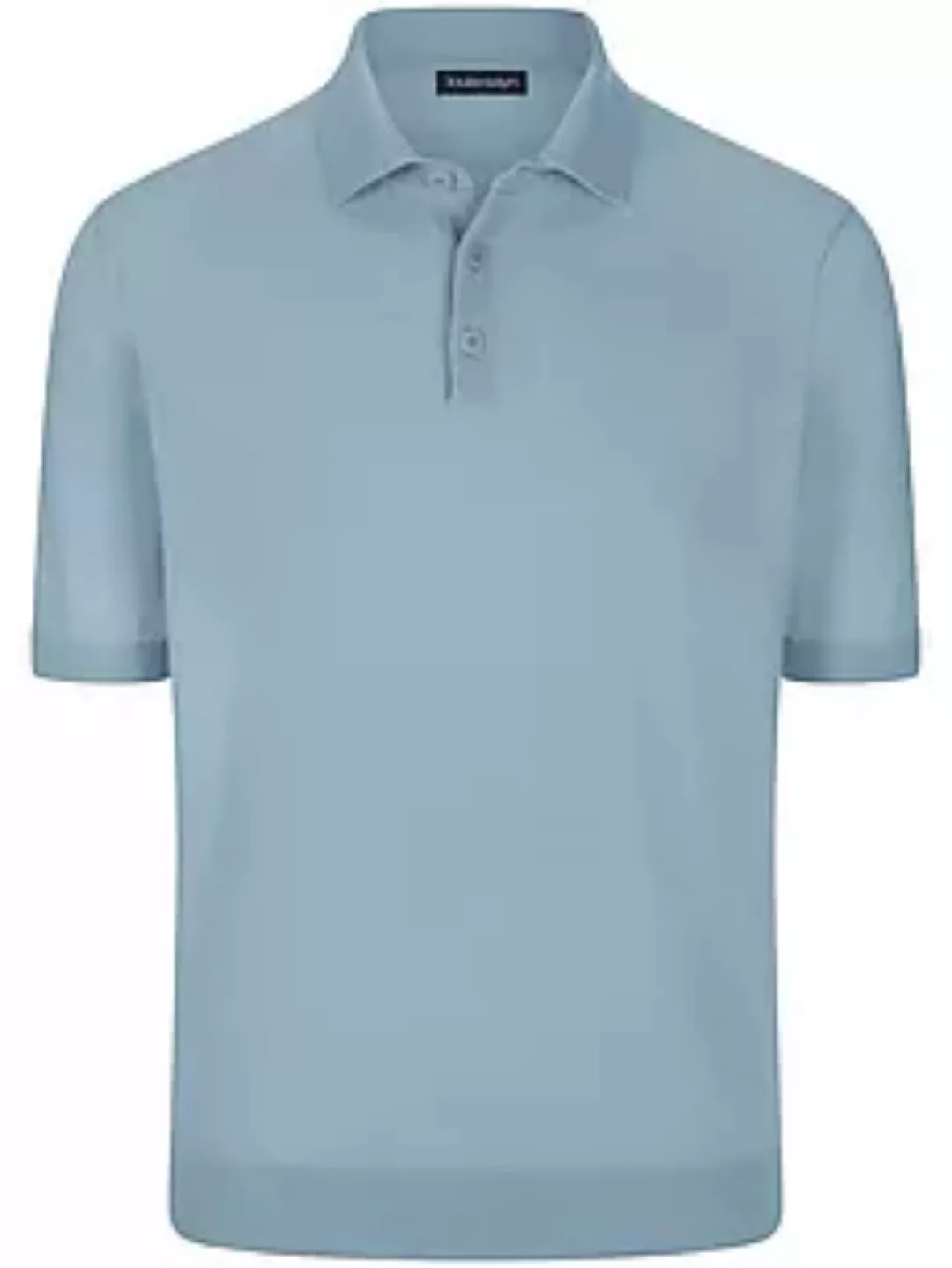 Strick-Polo Louis Sayn blau günstig online kaufen