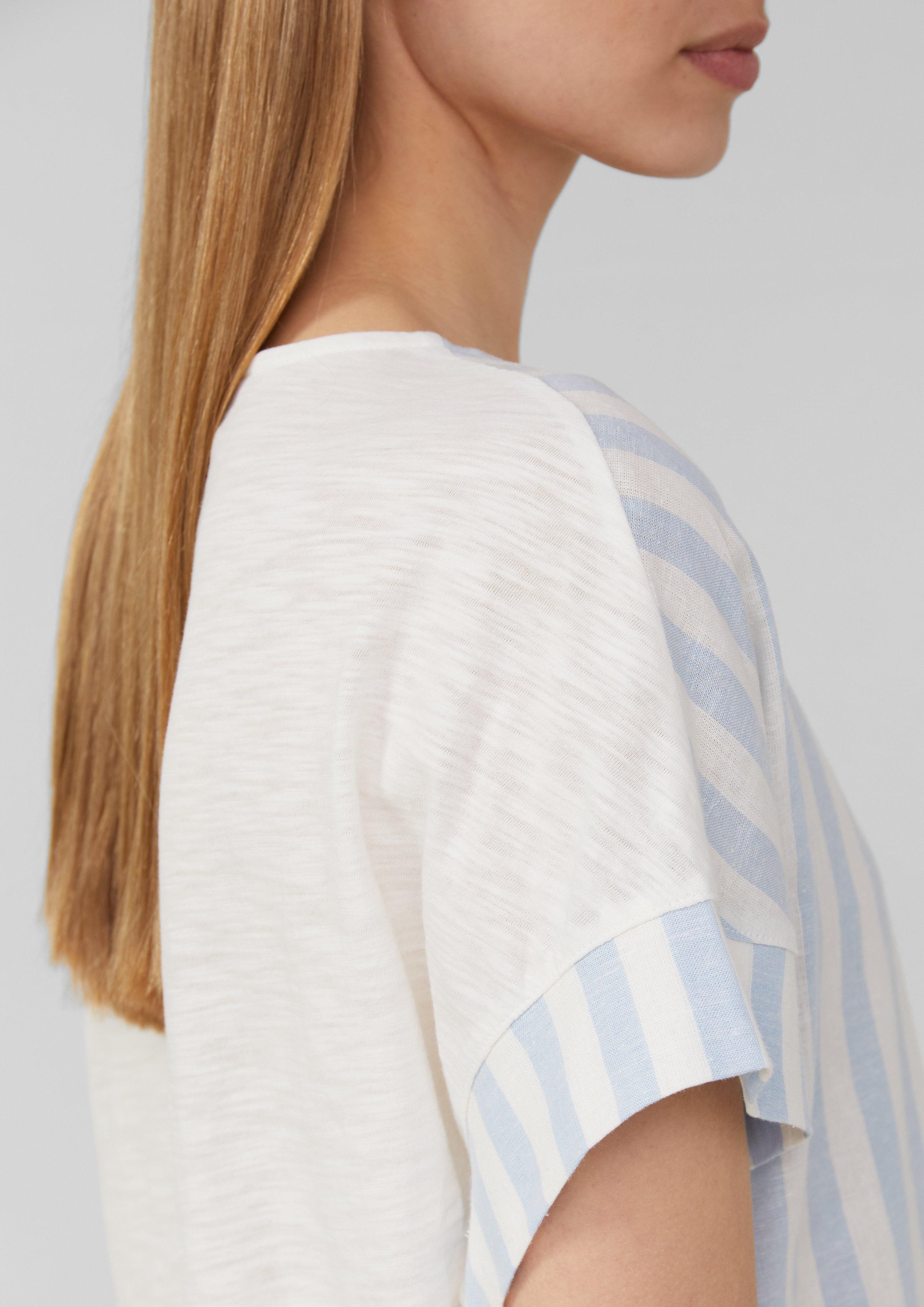 s.Oliver Shirttop T-Shirt im Fabricmix mit günstig online kaufen