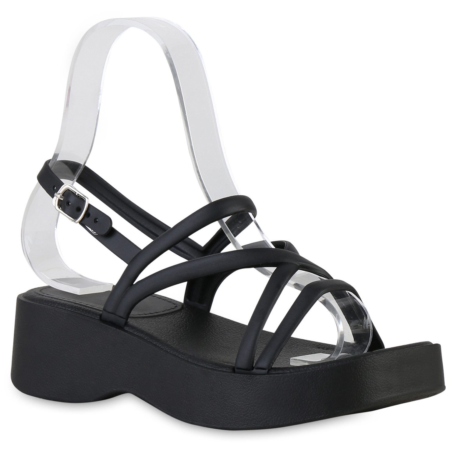 VAN HILL 841596 Plateausandaletten Schuhe günstig online kaufen
