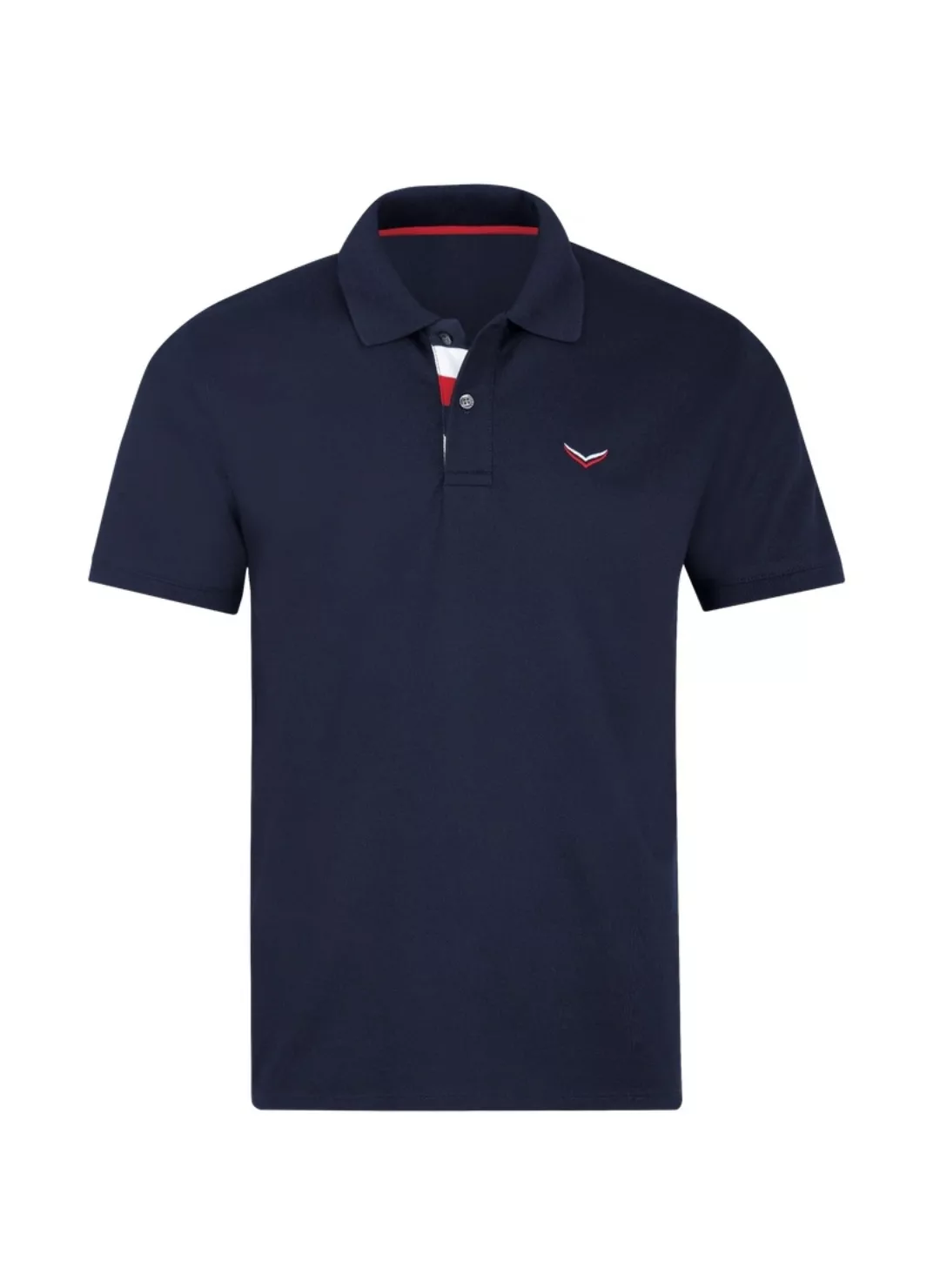 Trigema Poloshirt "TRIGEMA Poloshirt mit dreifarbiger Knopfleiste" günstig online kaufen