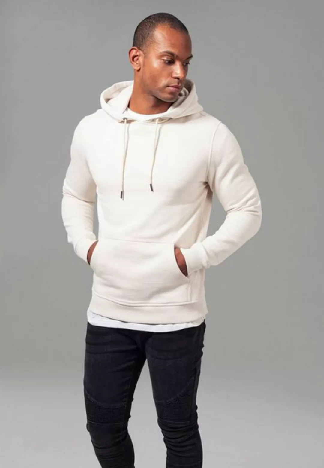 URBAN CLASSICS Kapuzenpullover TB1592 - Basic Sweat Hoody sand S günstig online kaufen