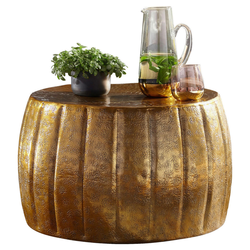 Couchtisch gold H: ca. 36 cm günstig online kaufen