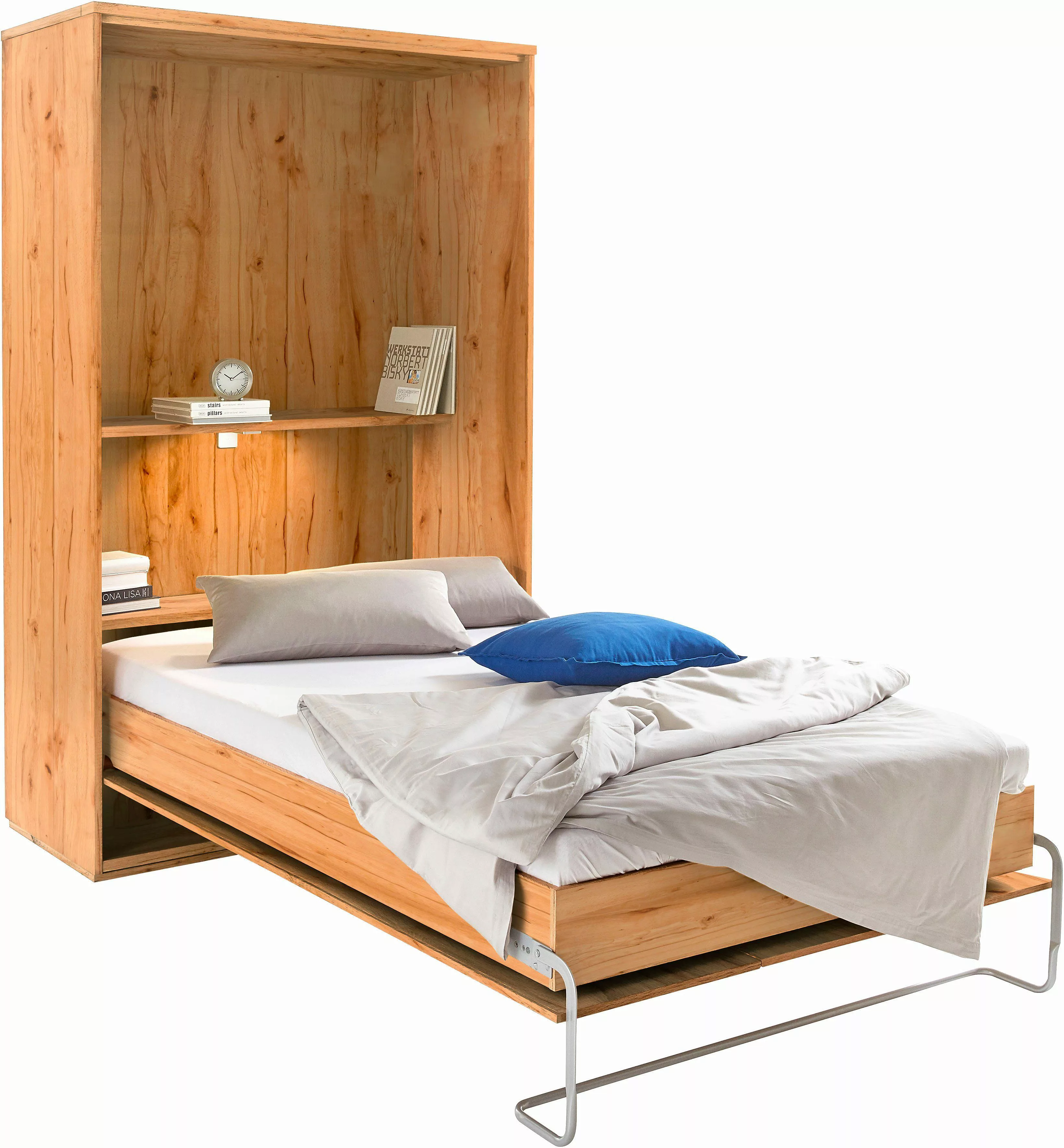 priess Schrankbett "Ancona", mit Regal und LED-Beleuchtung günstig online kaufen