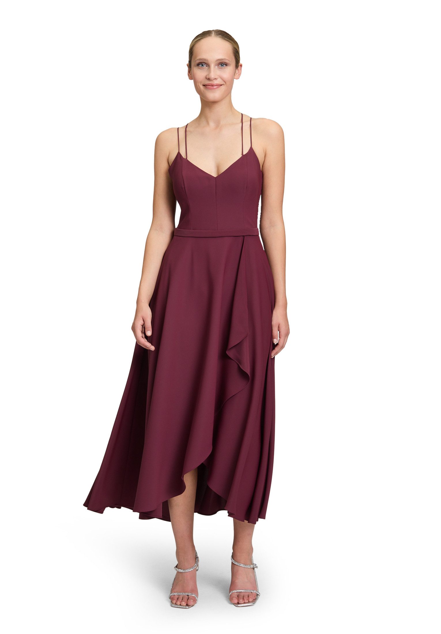 Vera Mont Abendkleid "Vera Mont Damen Abendkleid mit Volant", Design günstig online kaufen