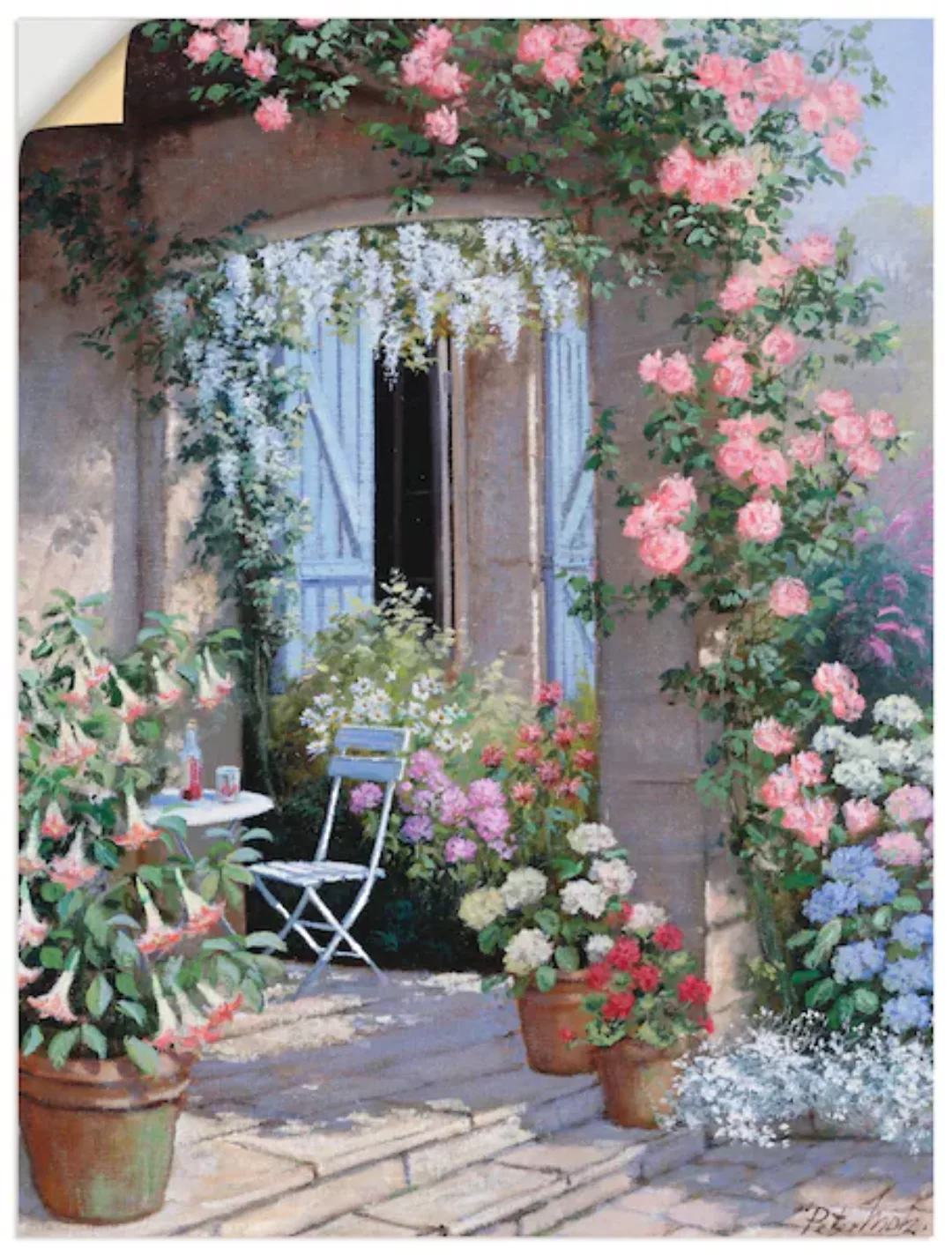 Artland Wandbild »Blumenangebot«, Garten, (1 St.), als Leinwandbild, Poster günstig online kaufen