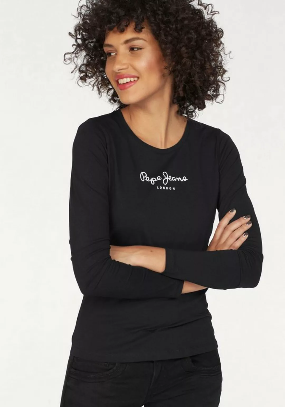 Pepe Jeans Damen Langarm-Shirt NEW VIRGINIA günstig online kaufen