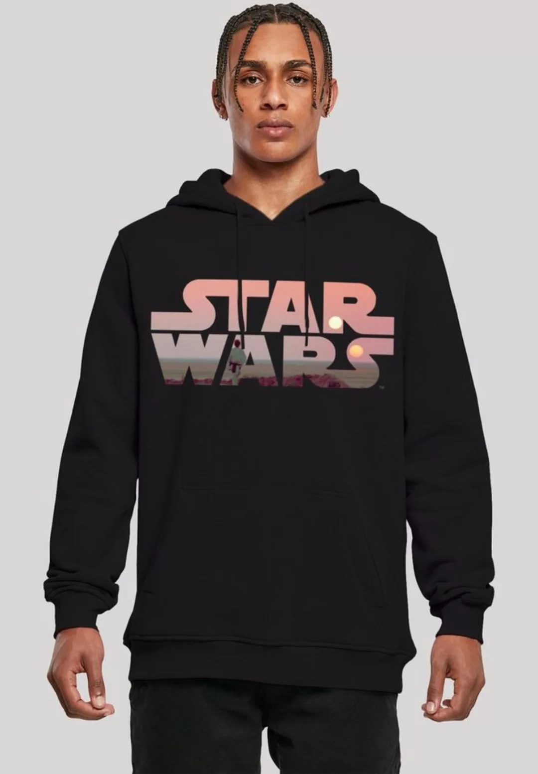 F4NT4STIC Kapuzenpullover "Star Wars Tatooine Logo", Print günstig online kaufen