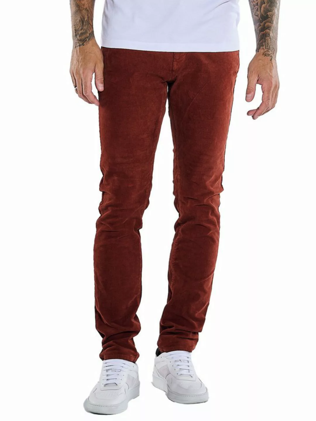 emilio adani 5-Pocket-Hose 5-Pocket-Cordhose slim fit günstig online kaufen