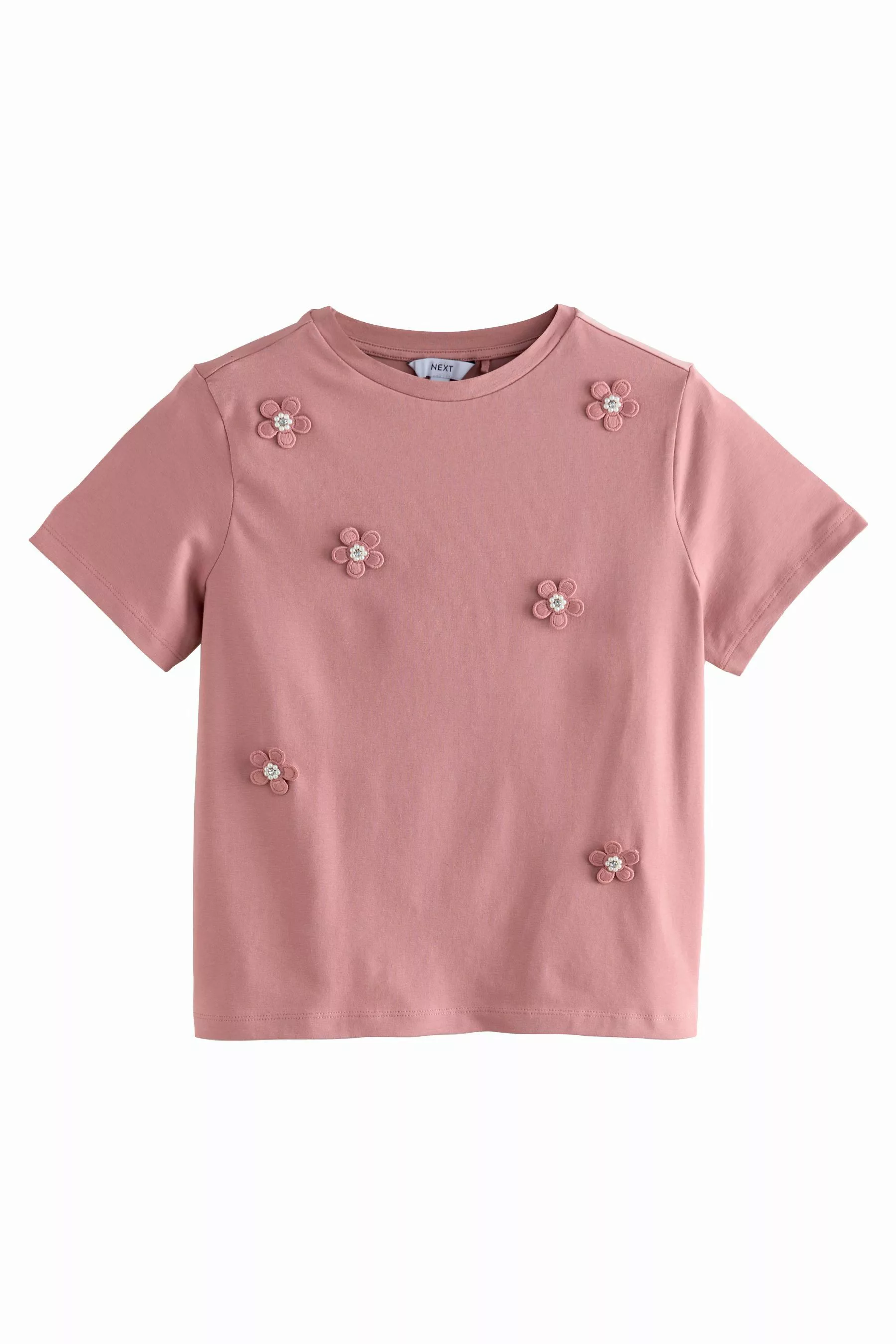 Next T-Shirt T-Shirt mit floralem Zierprint günstig online kaufen