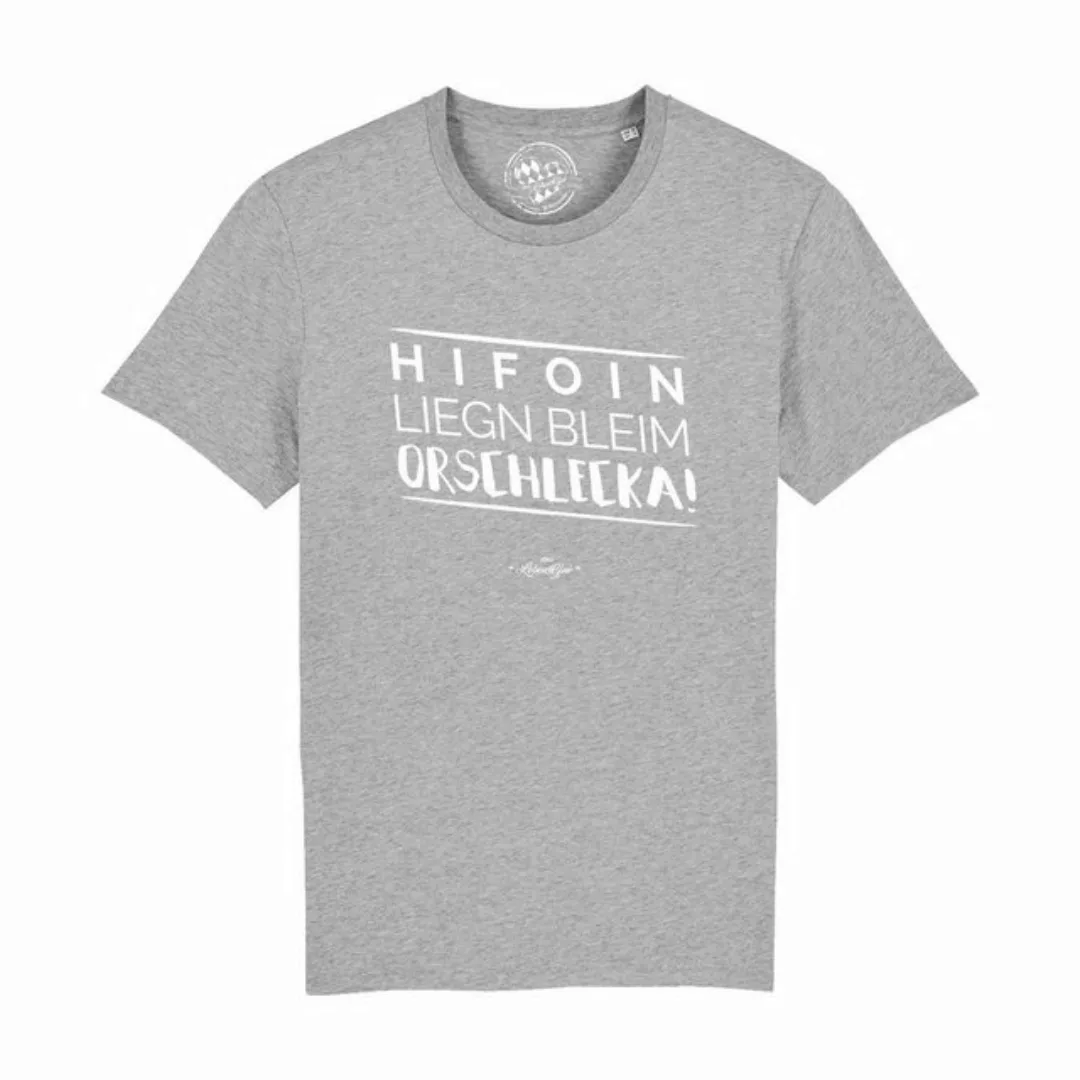 Bavariashop T-Shirt Herren T-Shirt "Hifoin liegn bleim... günstig online kaufen