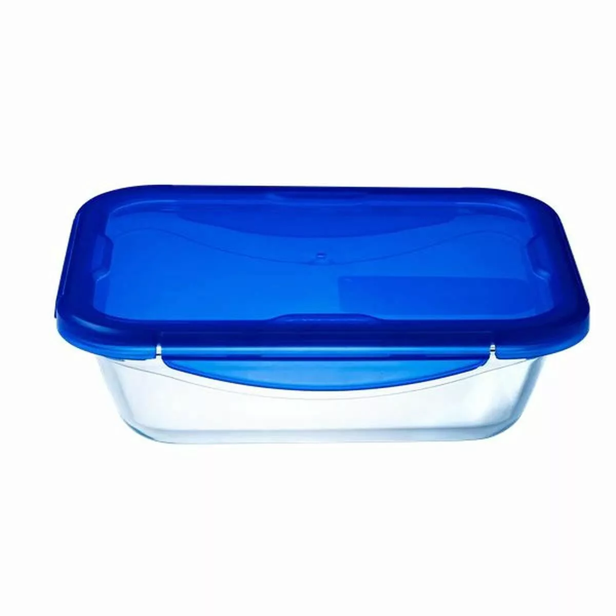 Lunchbox Hermetisch Pyrex Cook & Go Rechteckig Blau 30 X 23 Cm 3,3 L Glas ( günstig online kaufen