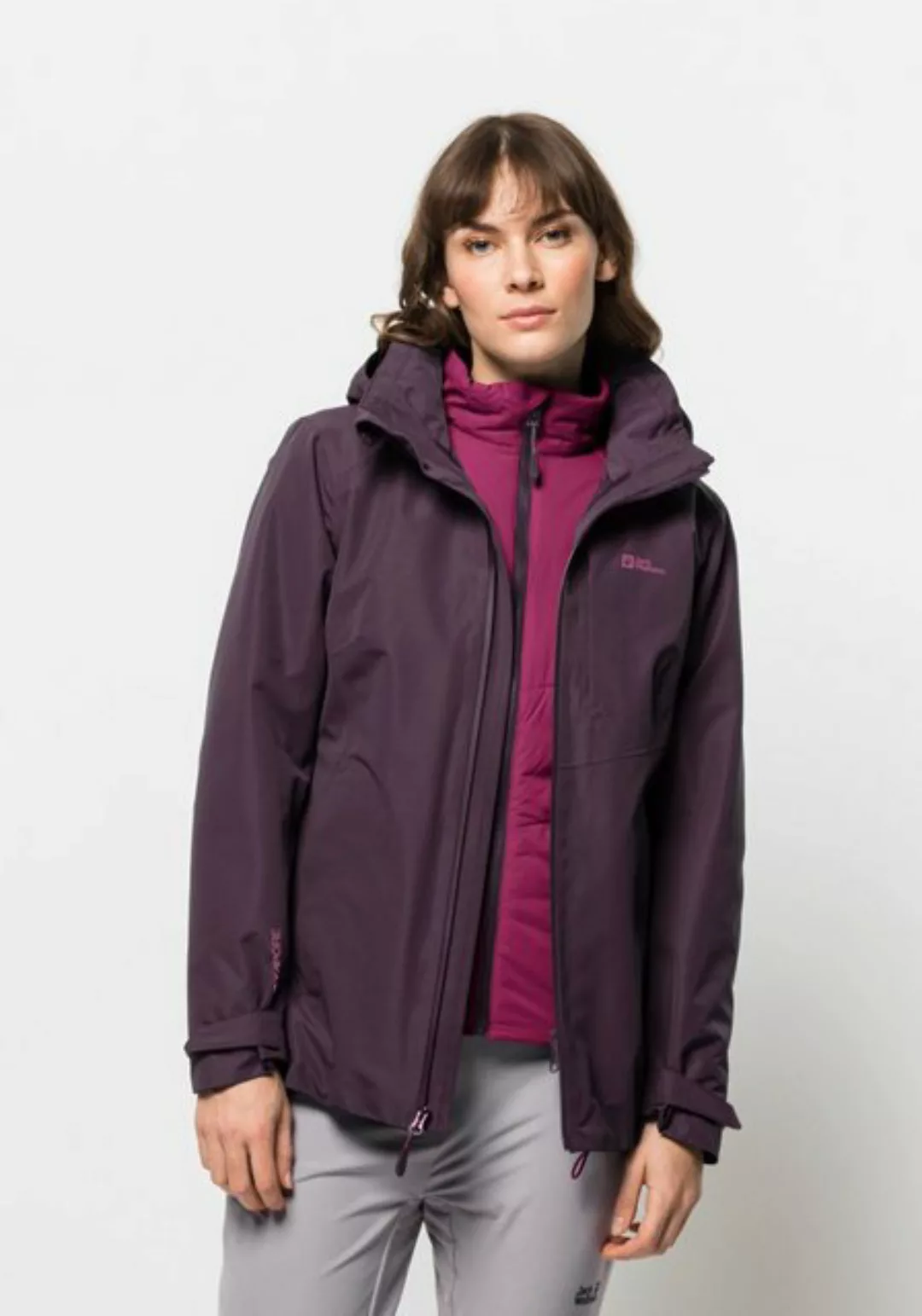 Jack Wolfskin 3-in-1-Funktionsjacke BERGLAND 3IN1 JKT W günstig online kaufen