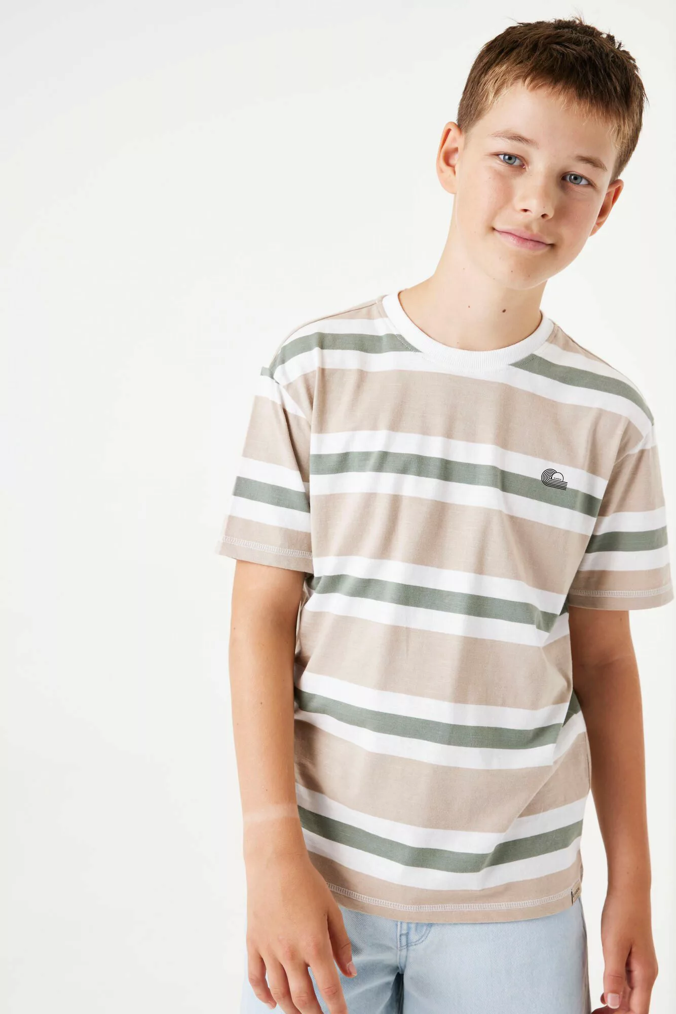 Garcia T-Shirt mit Brust Print for günstig online kaufen