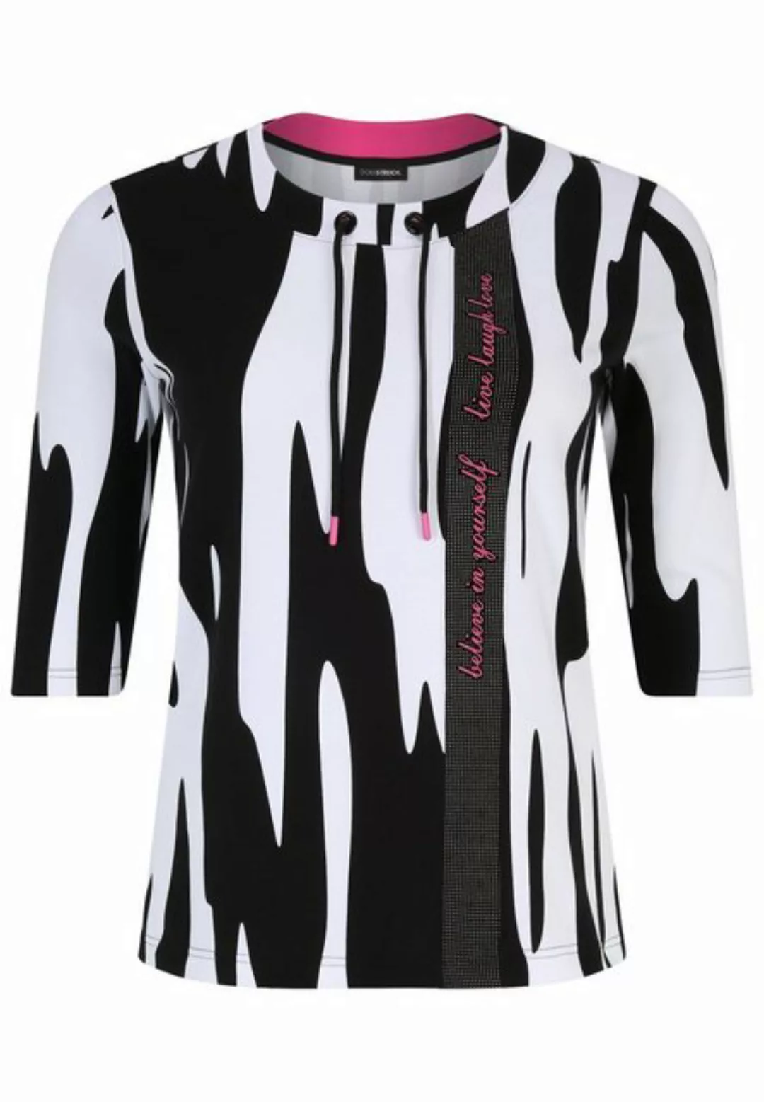 Doris Streich 3/4-Arm-Shirt Sweatshirt mit Grafik-Print günstig online kaufen
