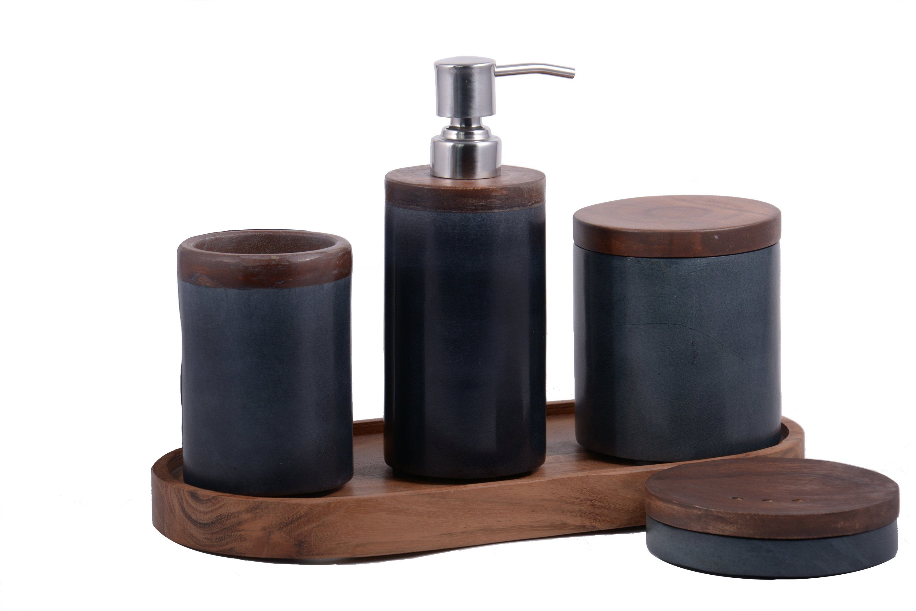 houseproud Badaccessoire-Set Twin Elements Badset fünfteilig günstig online kaufen