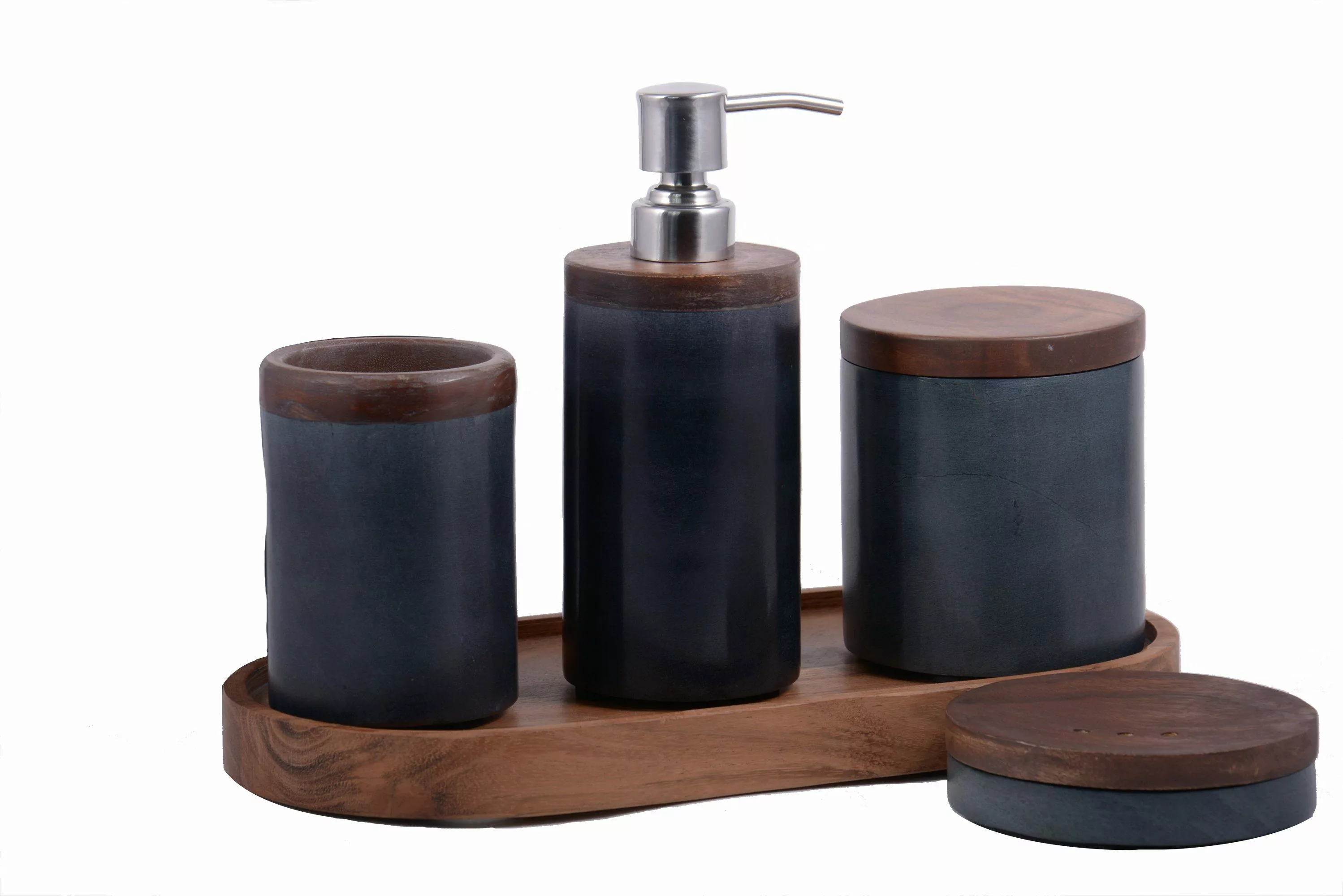 houseproud Badaccessoire-Set Twin Elements Badset fünfteilig günstig online kaufen