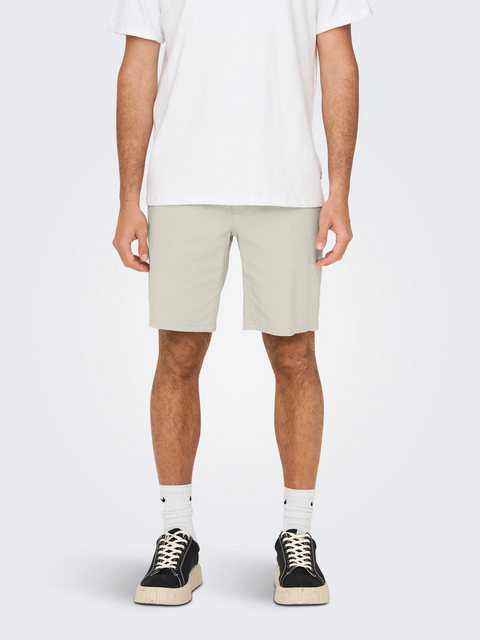 ONLY & SONS Chinoshorts ONSMARK 0011 COTTON LINEN SHORTS NOOS günstig online kaufen