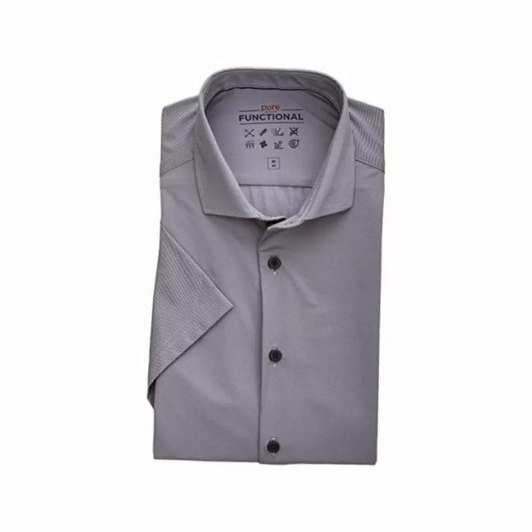 Hatico Kurzarmhemd blau regular fit (1-tlg., keine Angabe) günstig online kaufen
