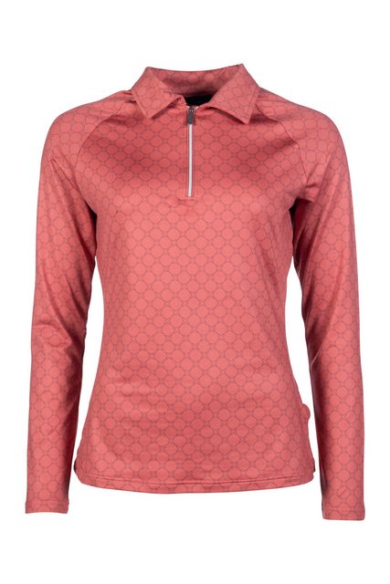 HKM Langarmshirt Funktionsshirt -Rosewood Allover Print- günstig online kaufen