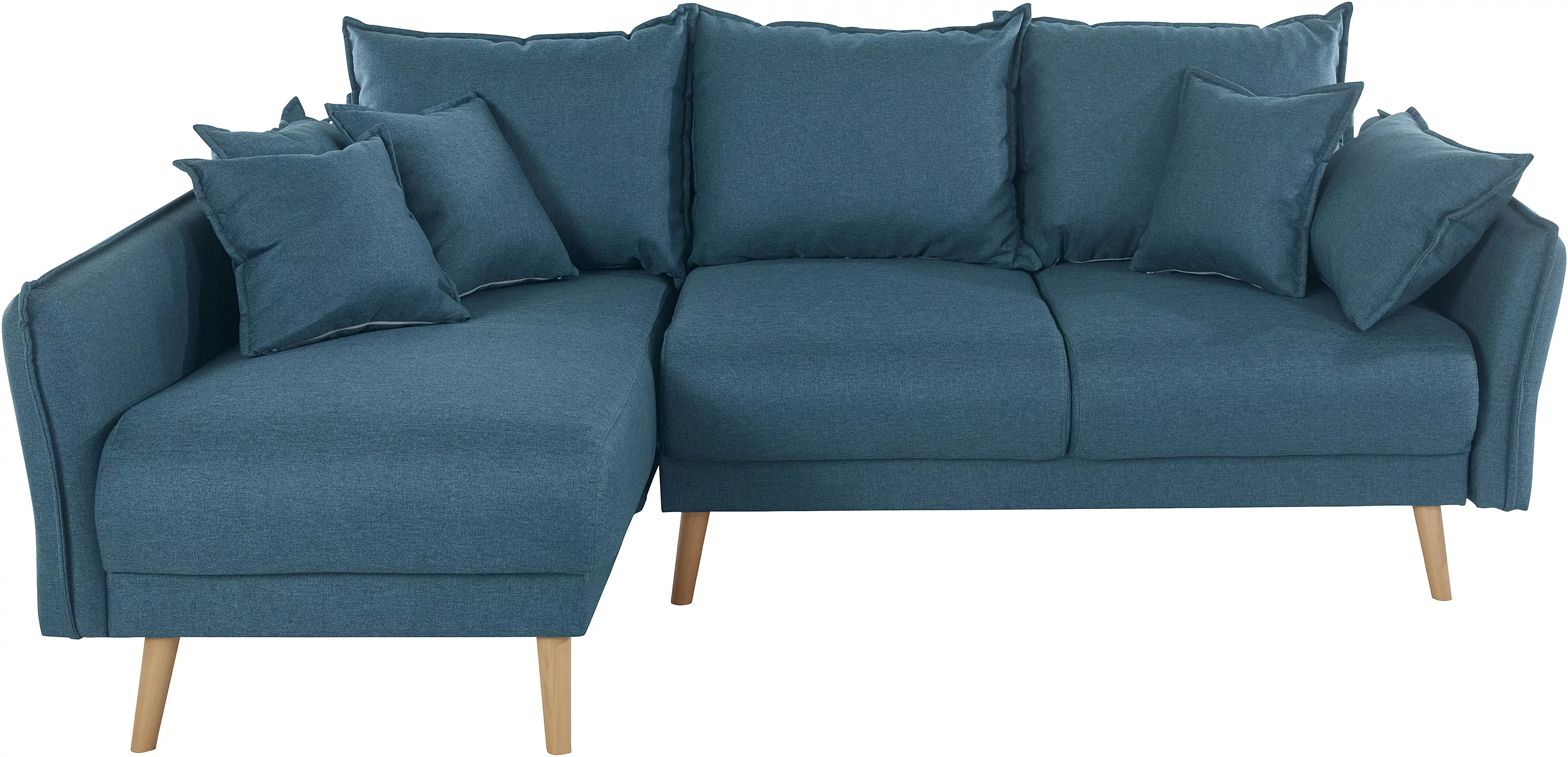 Home affaire Ecksofa "Granbo L-Form", incl. Bettfunktion und Bettkasten, Fe günstig online kaufen