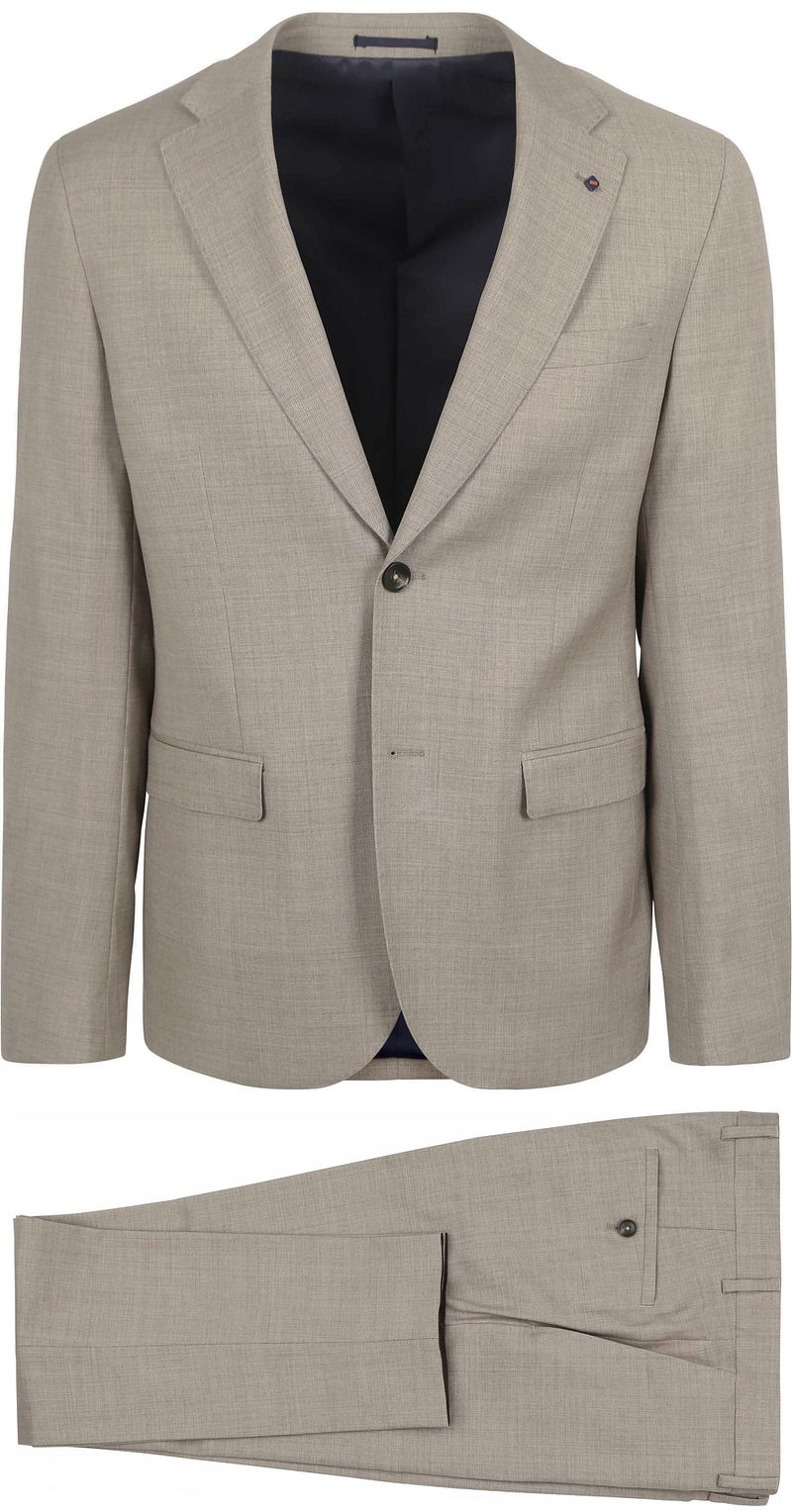 Suitable Toulon Suit Wool Greige - Größe 46 günstig online kaufen
