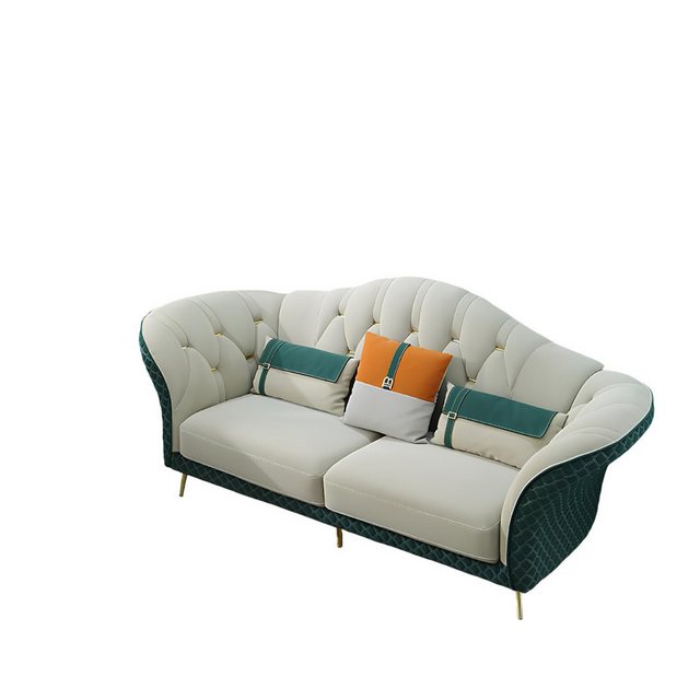 Xlmoebel 3-Sitzer Dreisitzer Designer-Sofa 3-Sitzer Polstergarnitur Sofas C günstig online kaufen