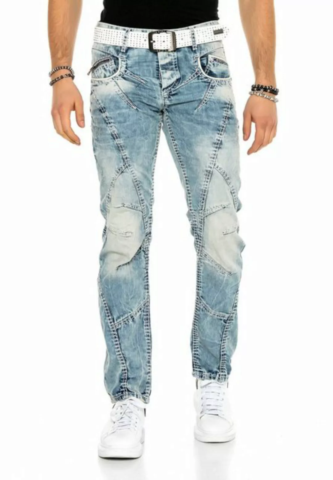 Cipo & Baxx Bequeme Jeans im Antique Look günstig online kaufen