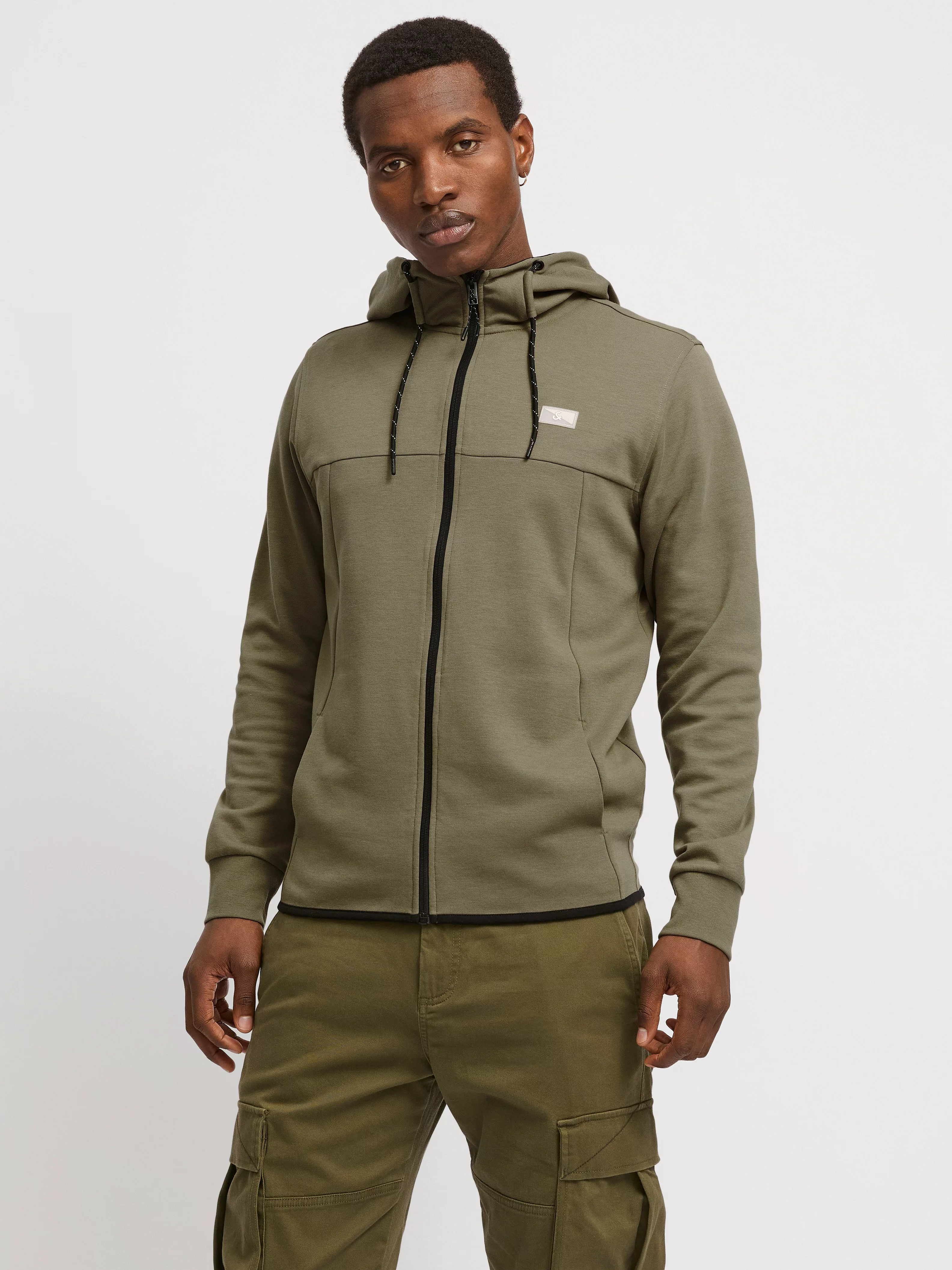 Jack & Jones Kapuzensweatjacke "JCOAIR SWEAT ZIP HOOD NOOS.", mit Kapuze günstig online kaufen