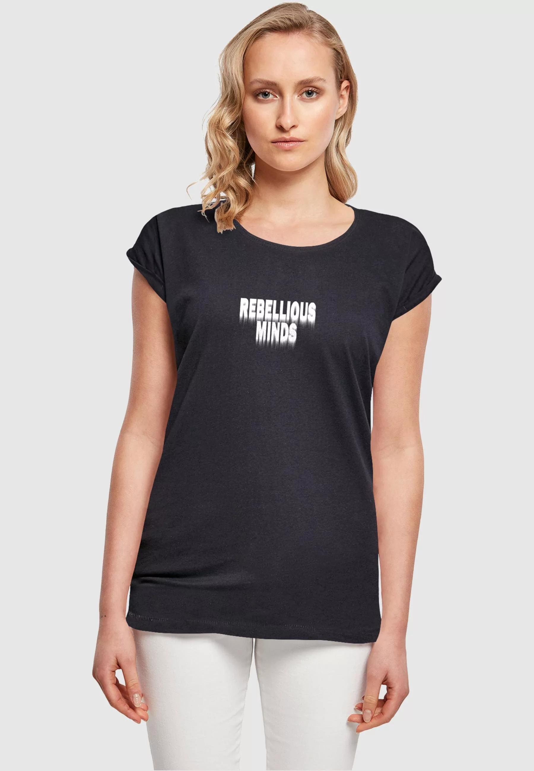 Merchcode T-Shirt "Merchcode Damen Ladies Rebellious Minds T-Shirt" günstig online kaufen