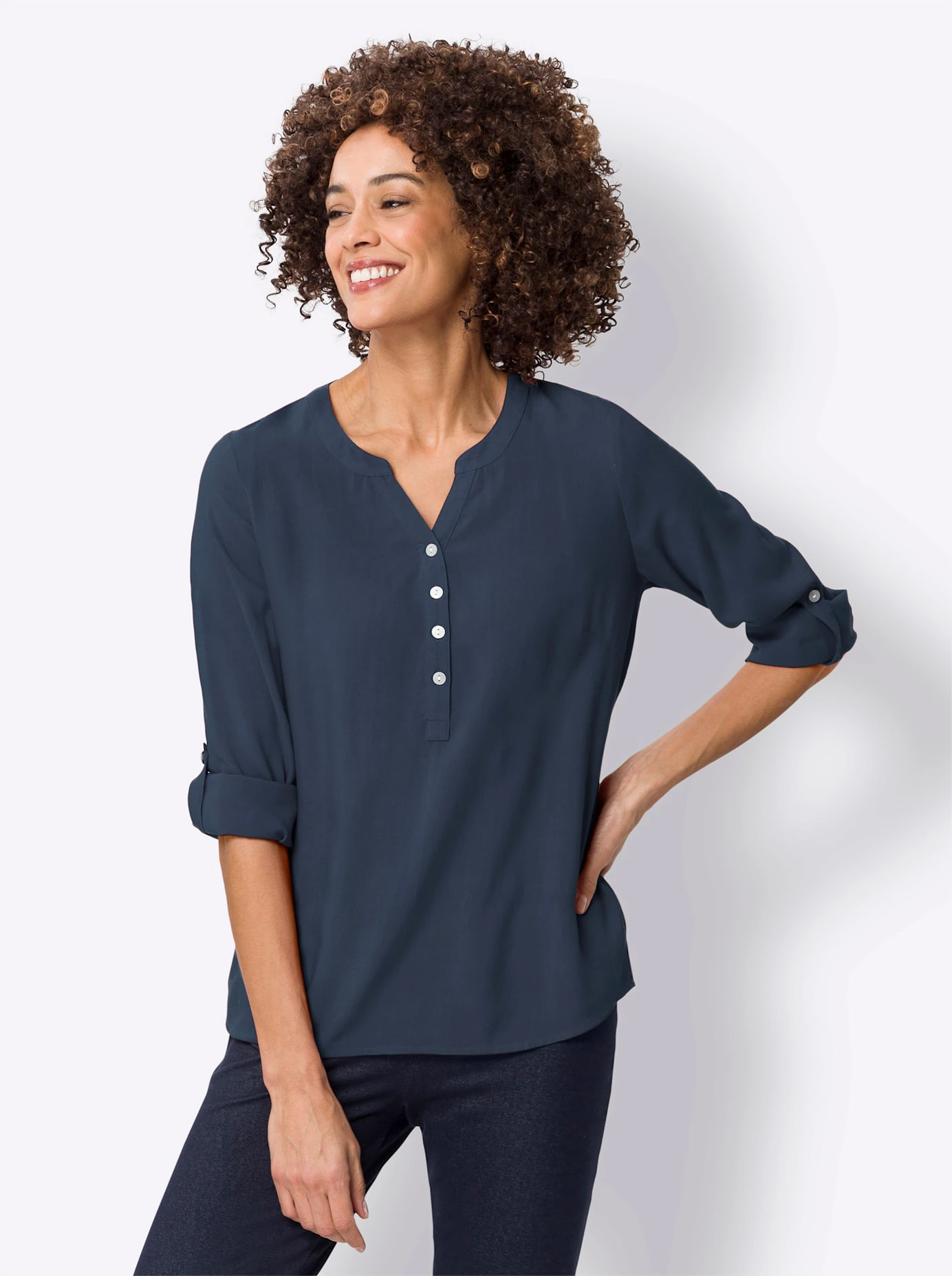 Classic Basics Schlupfbluse günstig online kaufen