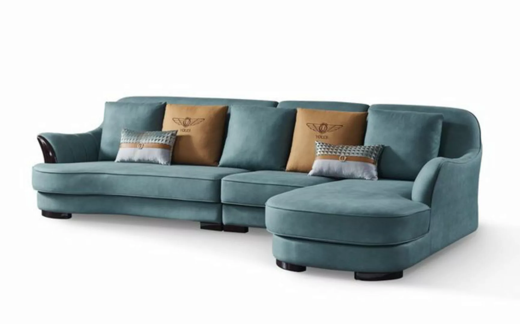 JVmoebel Ecksofa, Ecksofa L Form Sofa Couch Design Couchen Polster Textil E günstig online kaufen