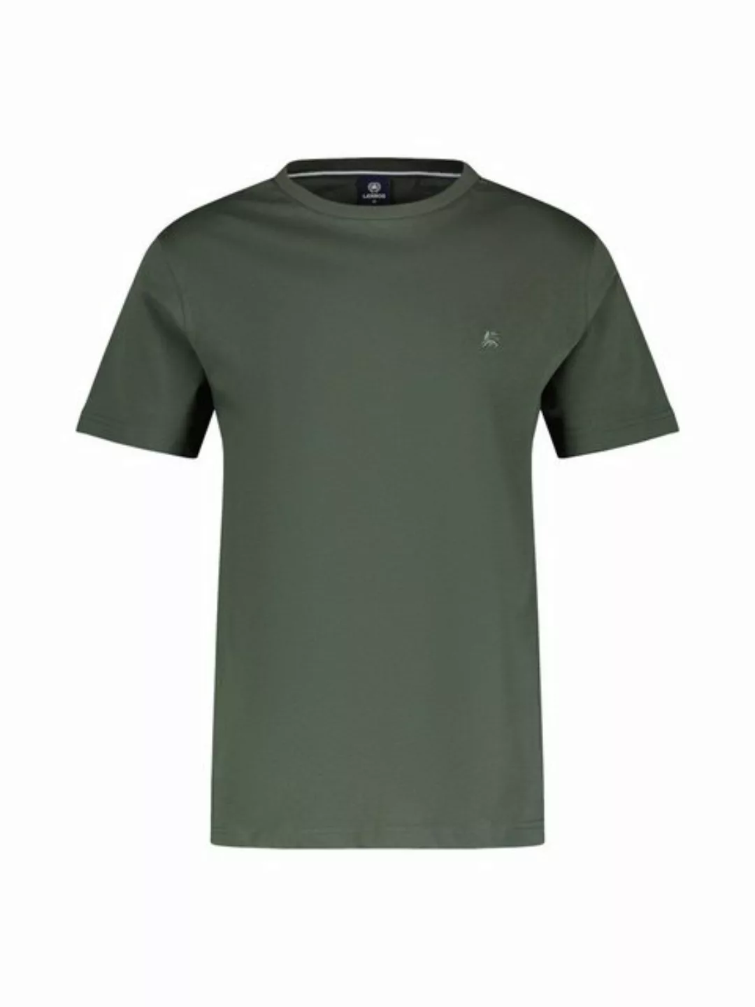 LERROS T-Shirt LERROS Basic T-Shirt mit Logostitch, unifarben günstig online kaufen