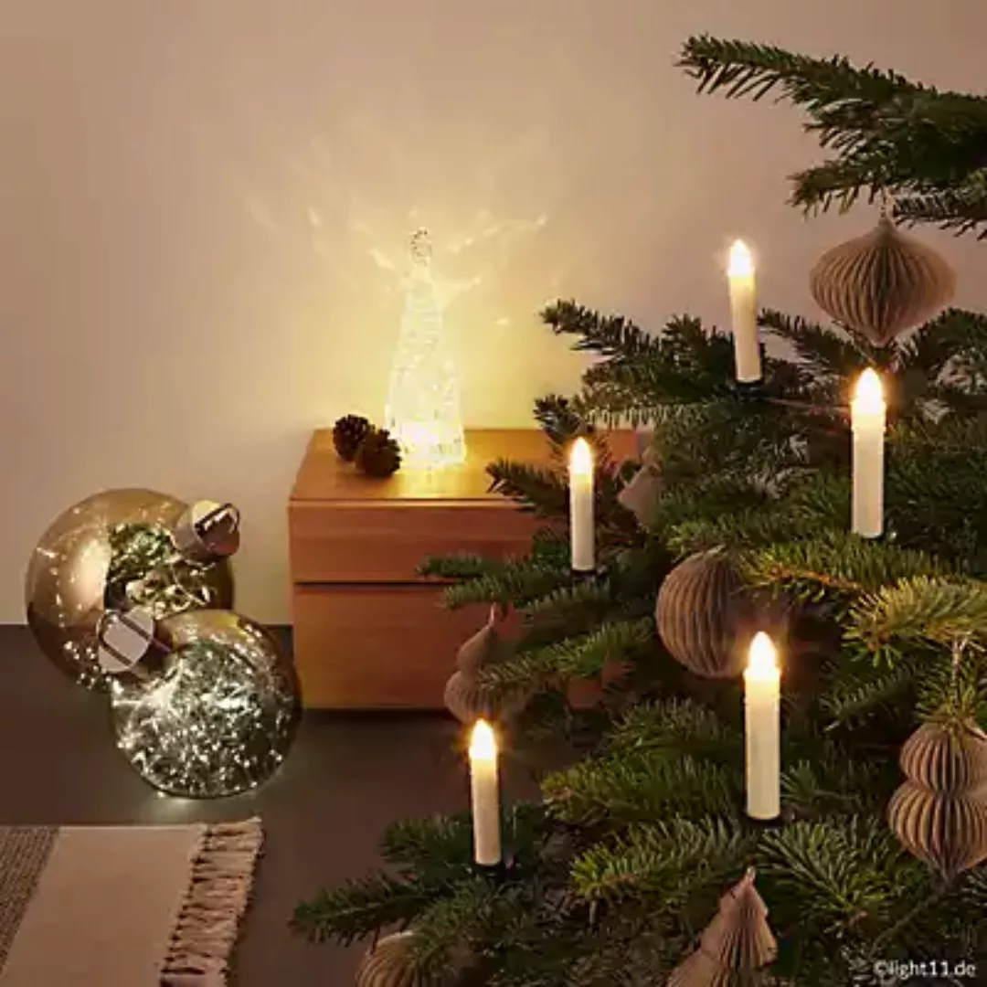 LED Dekoleuchte Ornament in Gold 300 mm günstig online kaufen