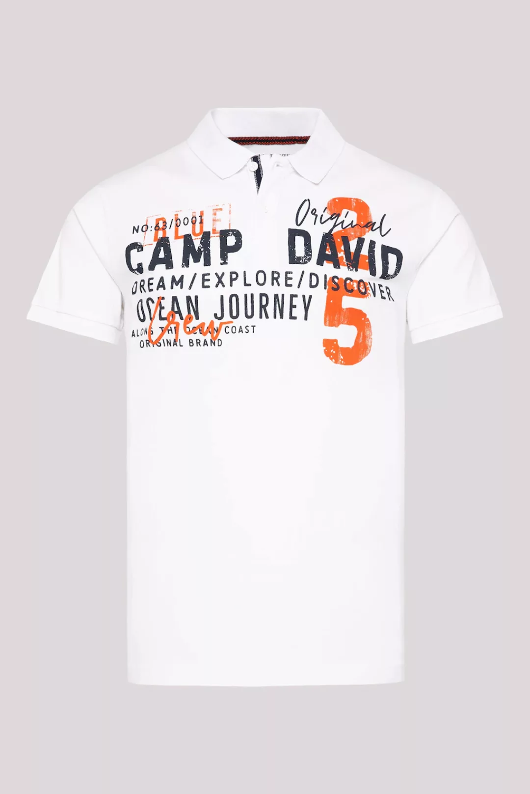 CAMP DAVID Poloshirt, aus Baumwolle günstig online kaufen