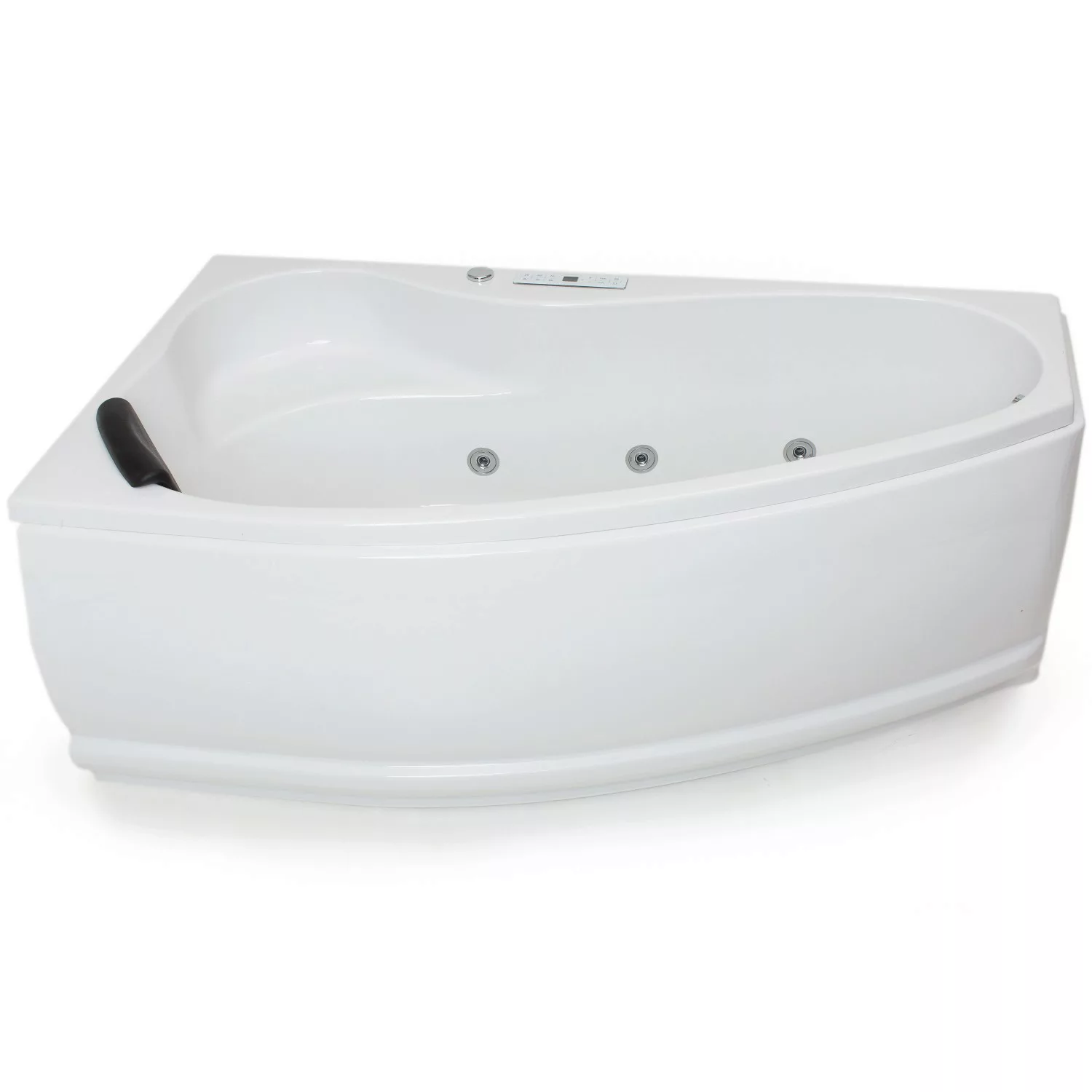 Basera® Indoor Eck-Whirlpool Badewanne Formentera Links Classic 160 x 90 cm günstig online kaufen