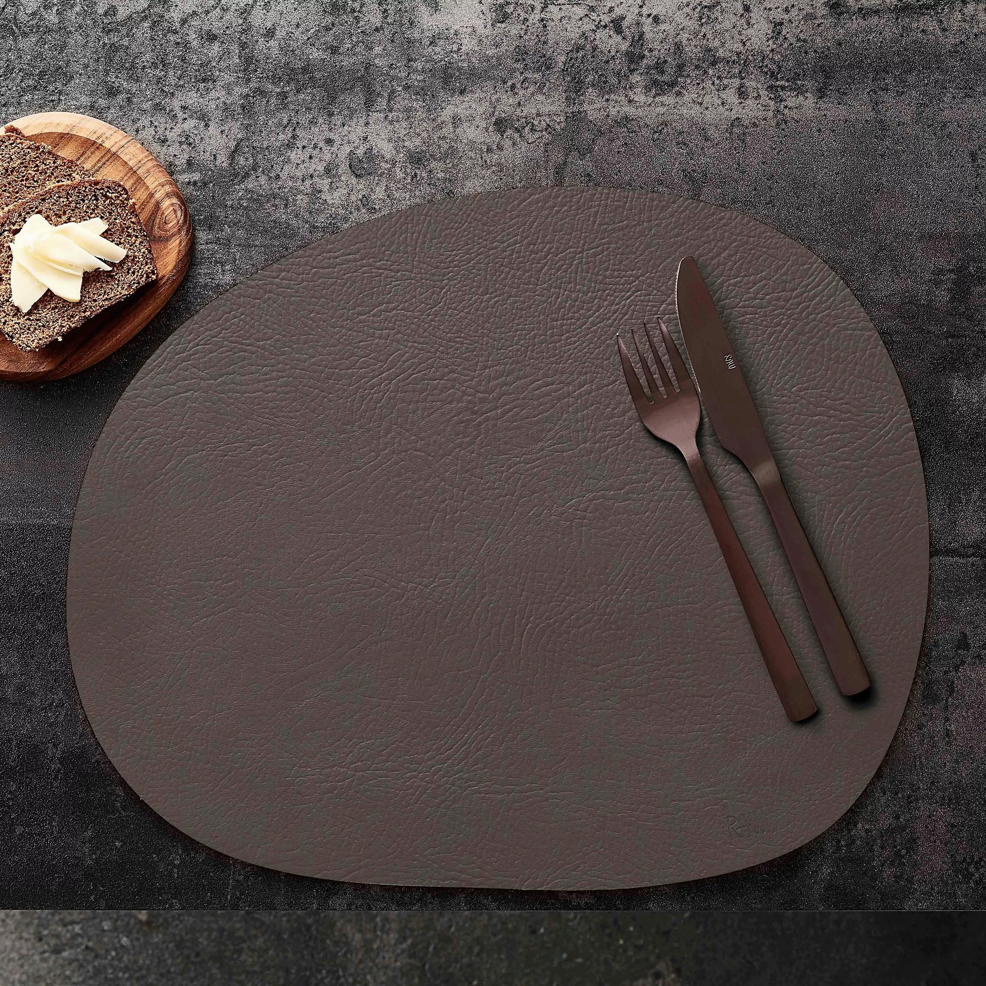 aida RAW Platzset »Buffalo«, (Set, 4 St.), 95 % Recycelleder günstig online kaufen